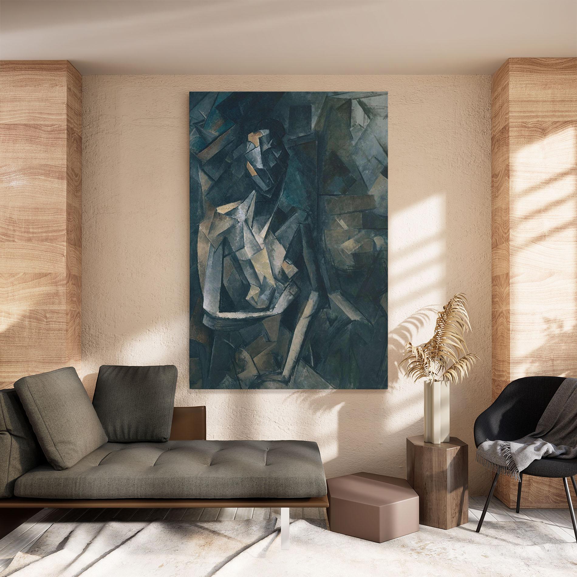 Tablou Canvas Dans Un Fauteuil mockup 8