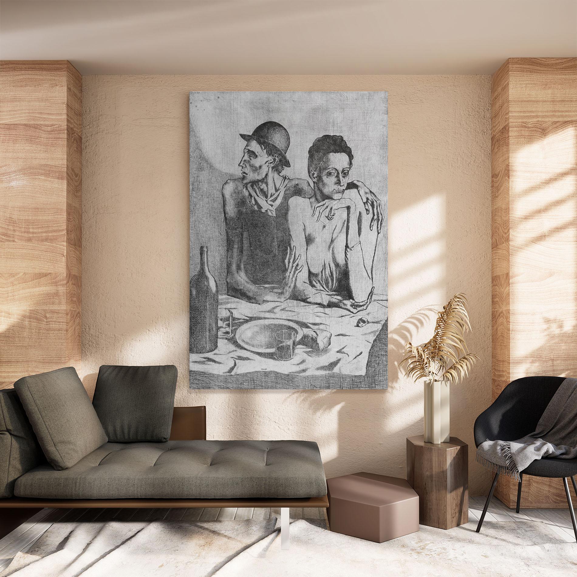 Tablou Canvas The Frugal Repast mockup 8