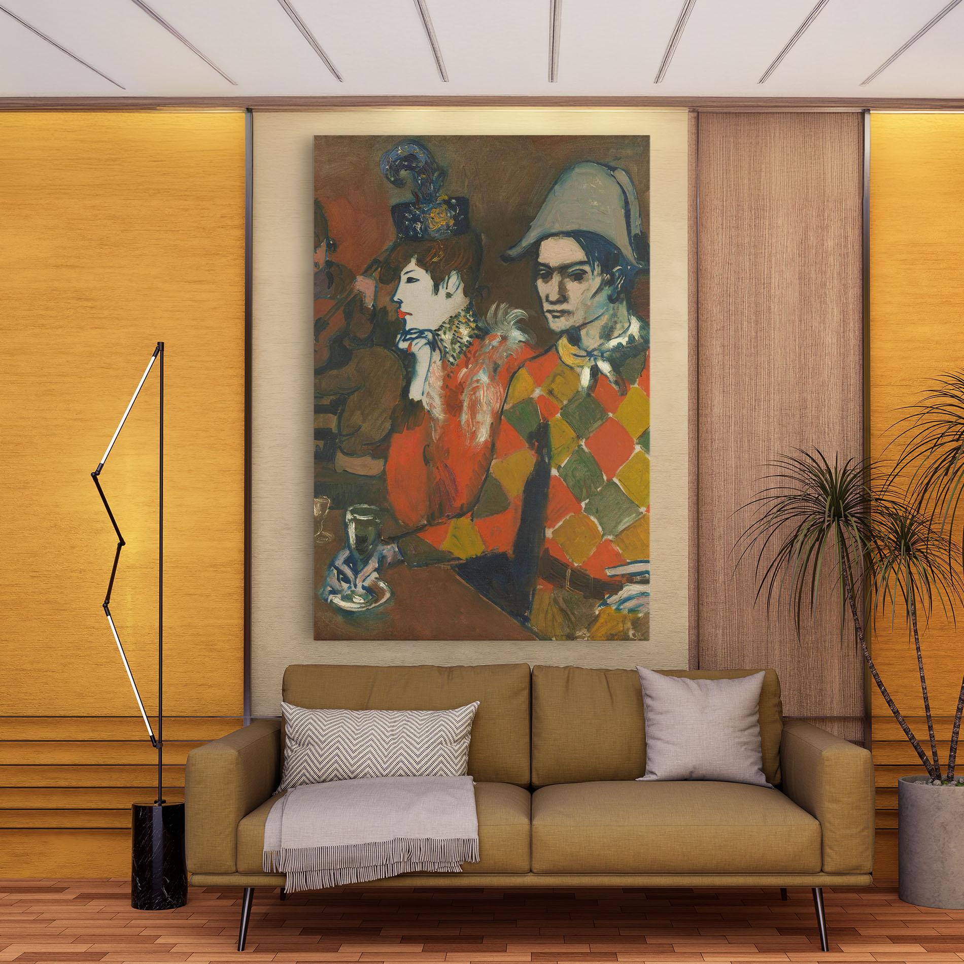 Tablou Canvas At The Lapin Agile mockup 9