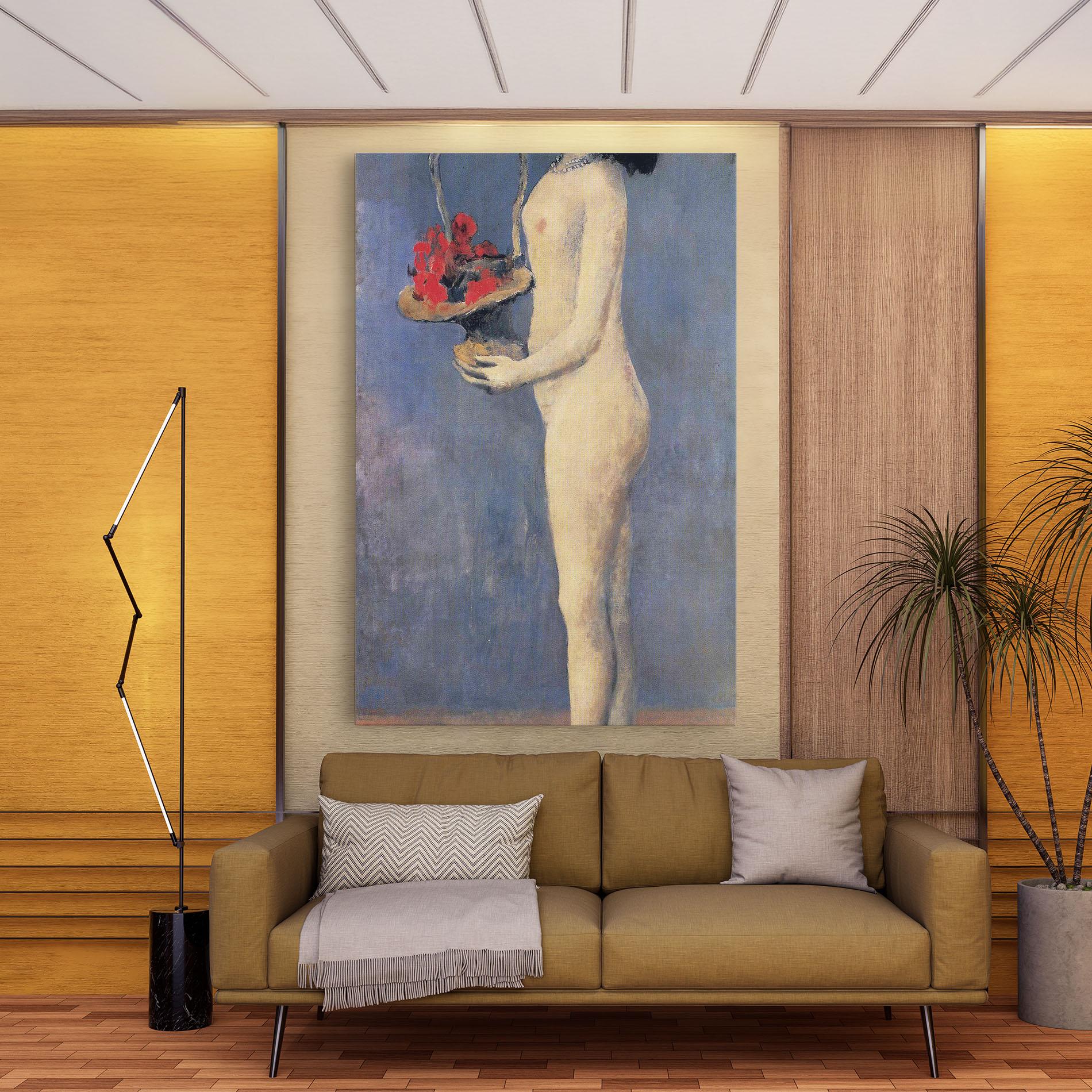 Tablou Canvas Le Panier Fleuri mockup 9