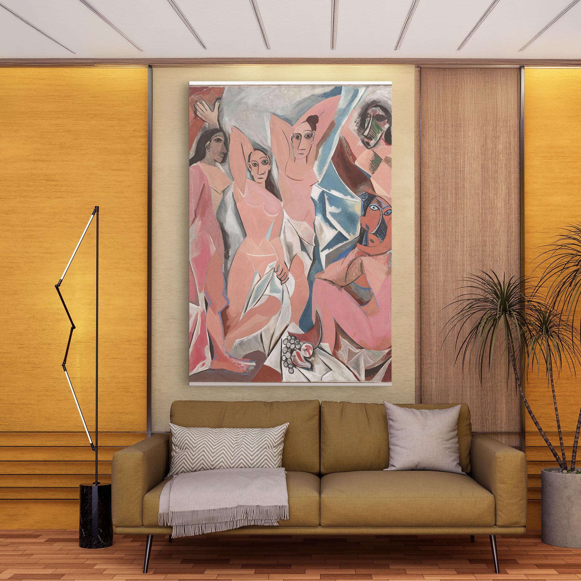 Tablou Canvas Les Demoiselles mockup 9