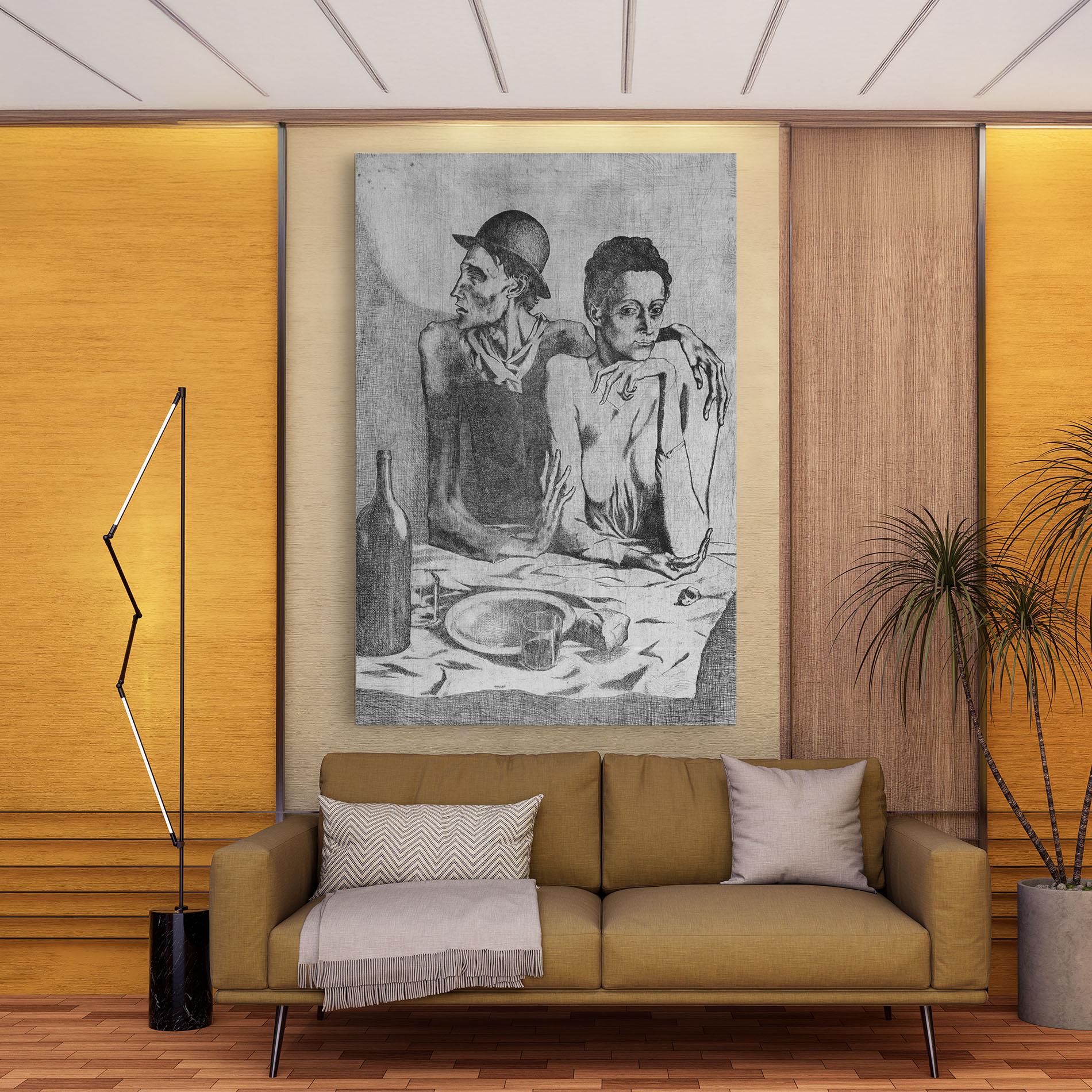 Tablou Canvas The Frugal Repast mockup 9