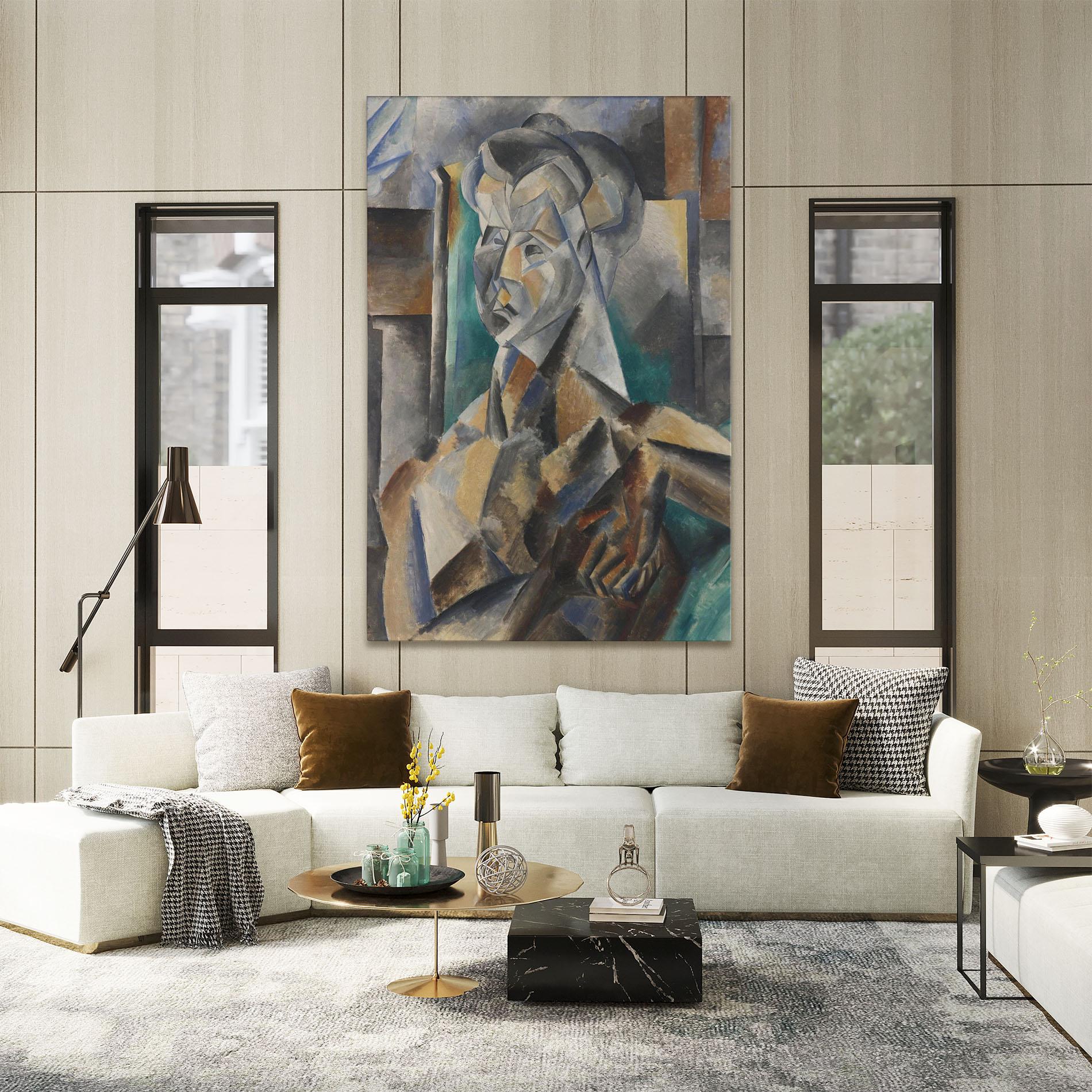 Tablou Canvas Buste De Femme mockup 2