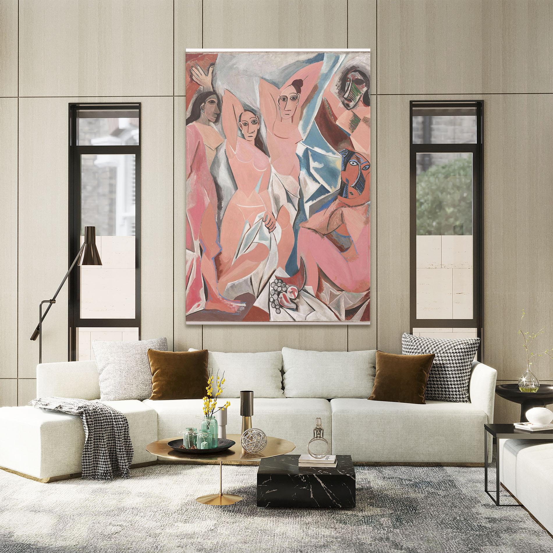 Tablou Canvas Les Demoiselles mockup 2