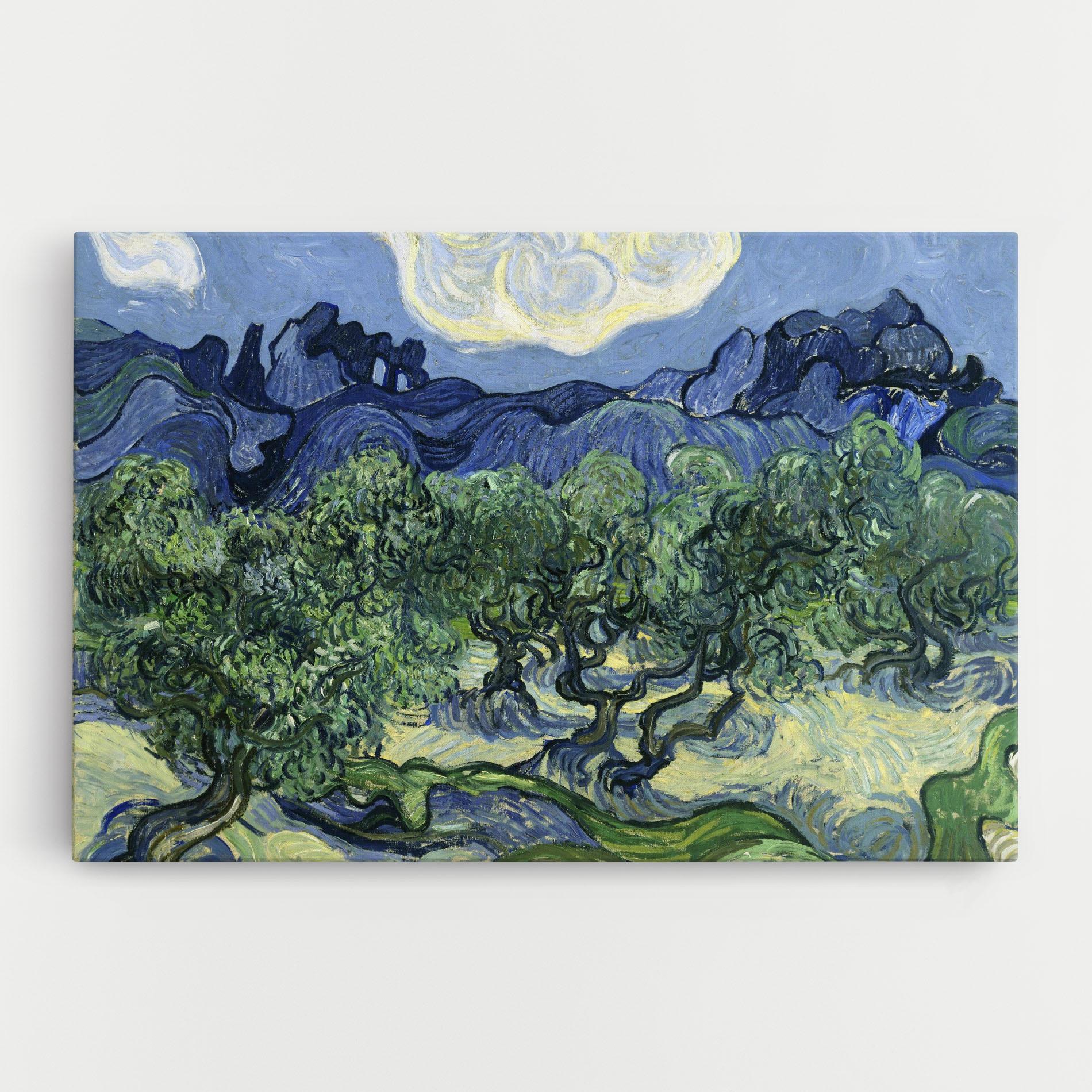 Tablou Canvas Olive Trees Alpilles mockup 0