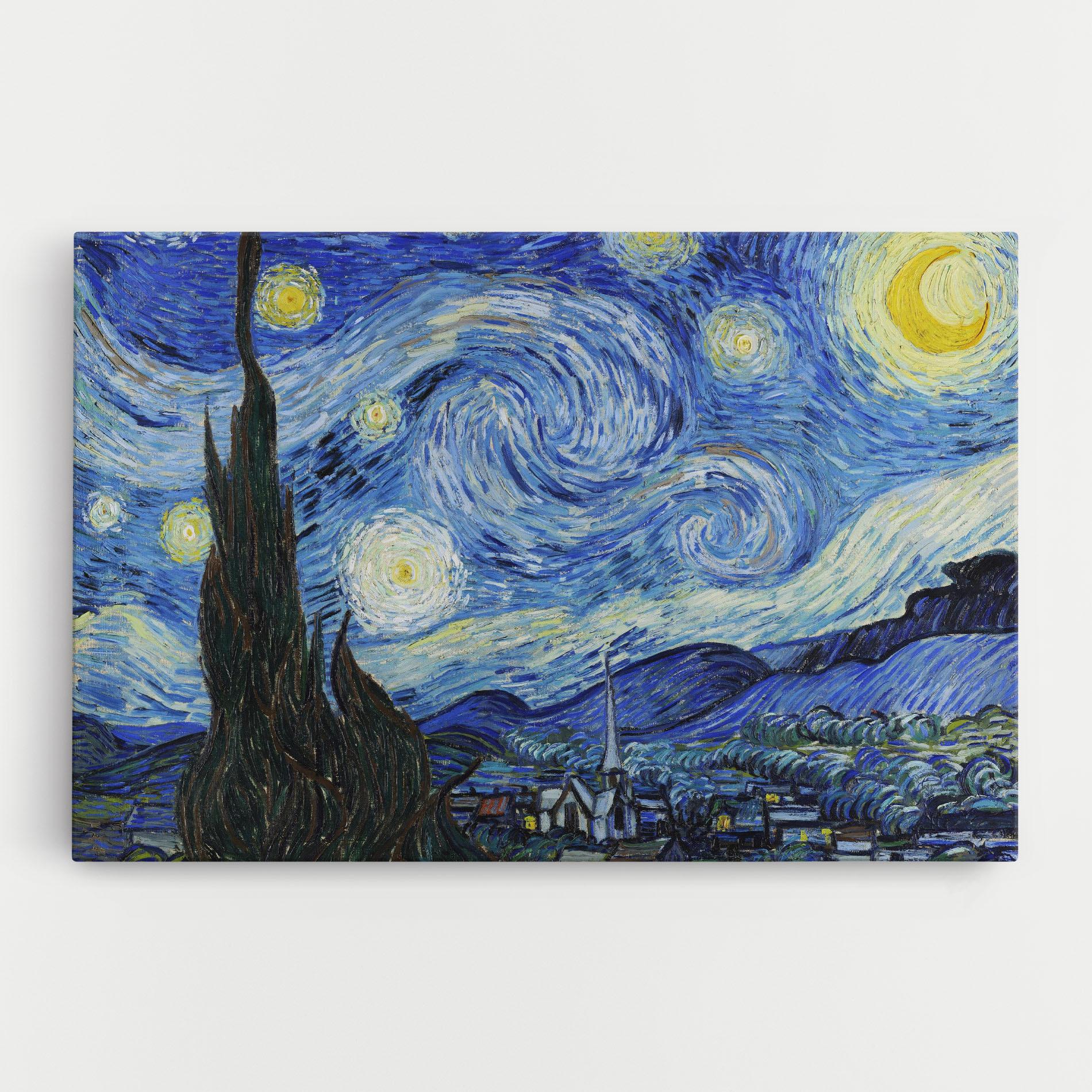 Tablou Canvas The Starry Night mockup 0