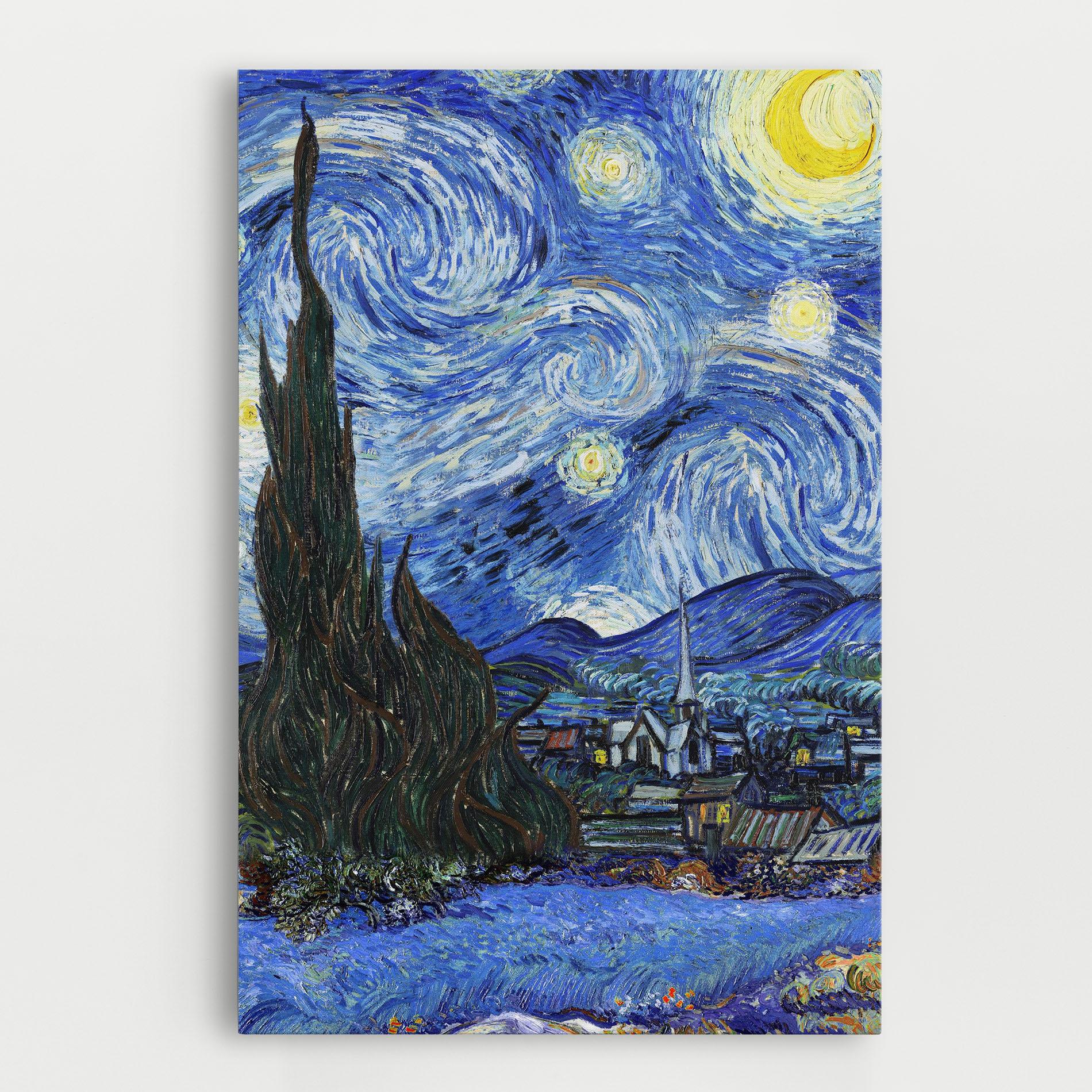 Tablou Canvas Starry Night Art mockup 0
