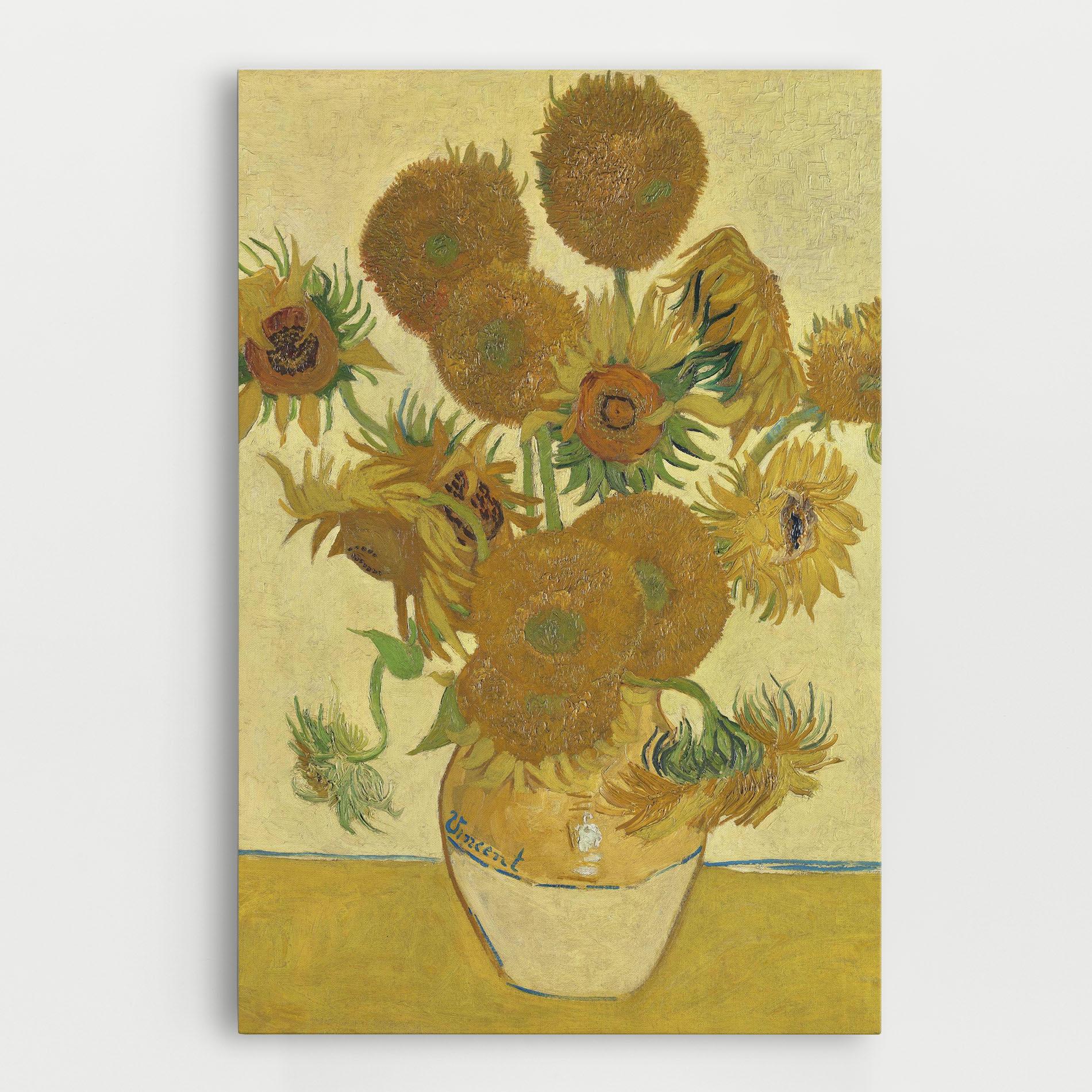 Tablou Canvas Sunflowers Vase Art mockup 0