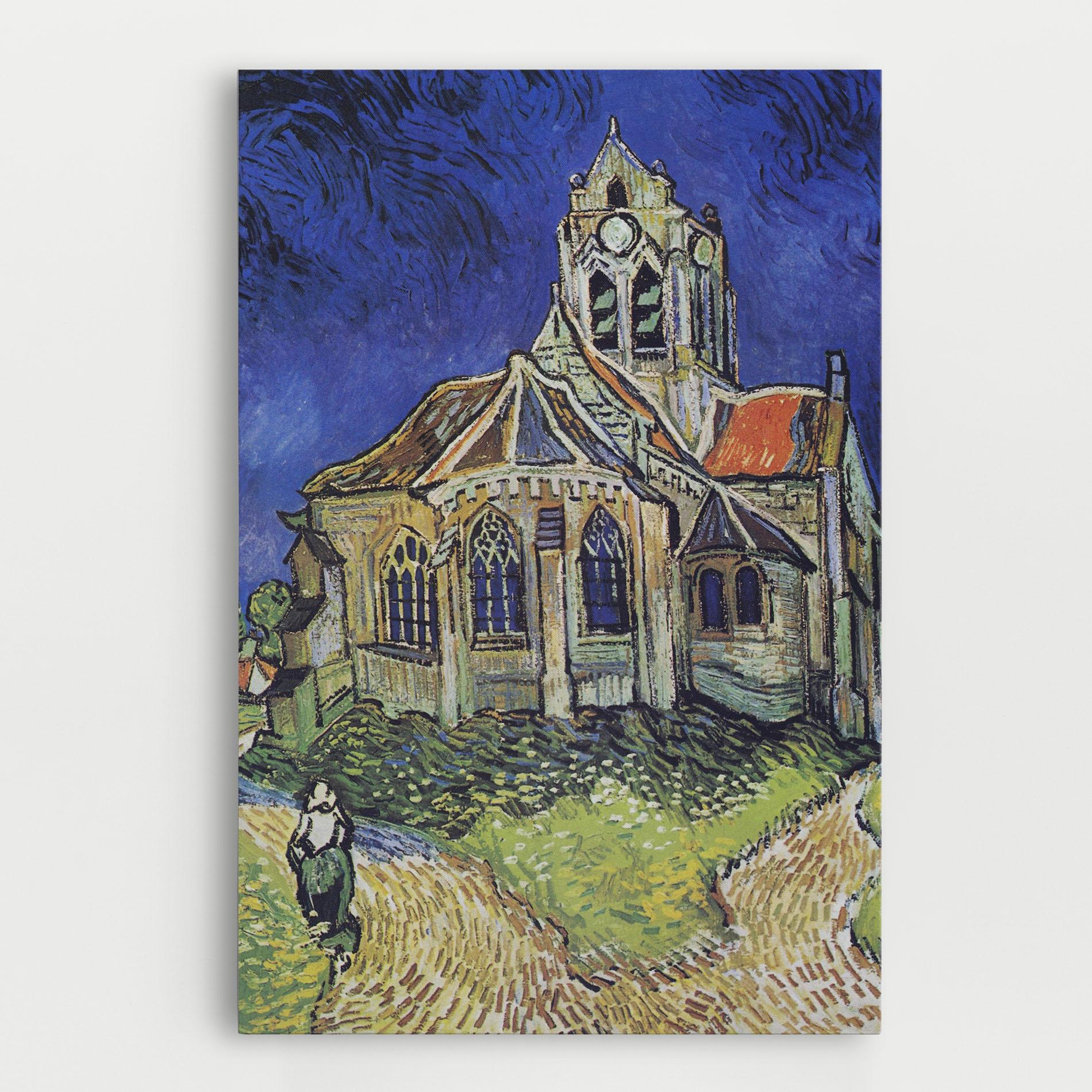 Tablou Canvas The Church At Auvers mockup 0