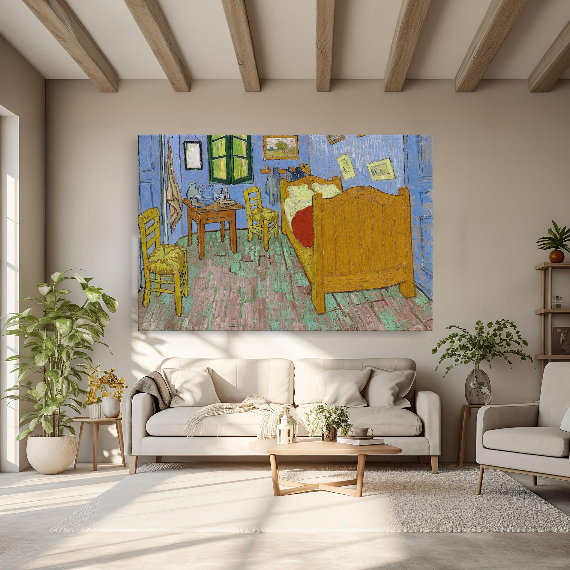 Tablou Canvas The Bedroom mockup 6