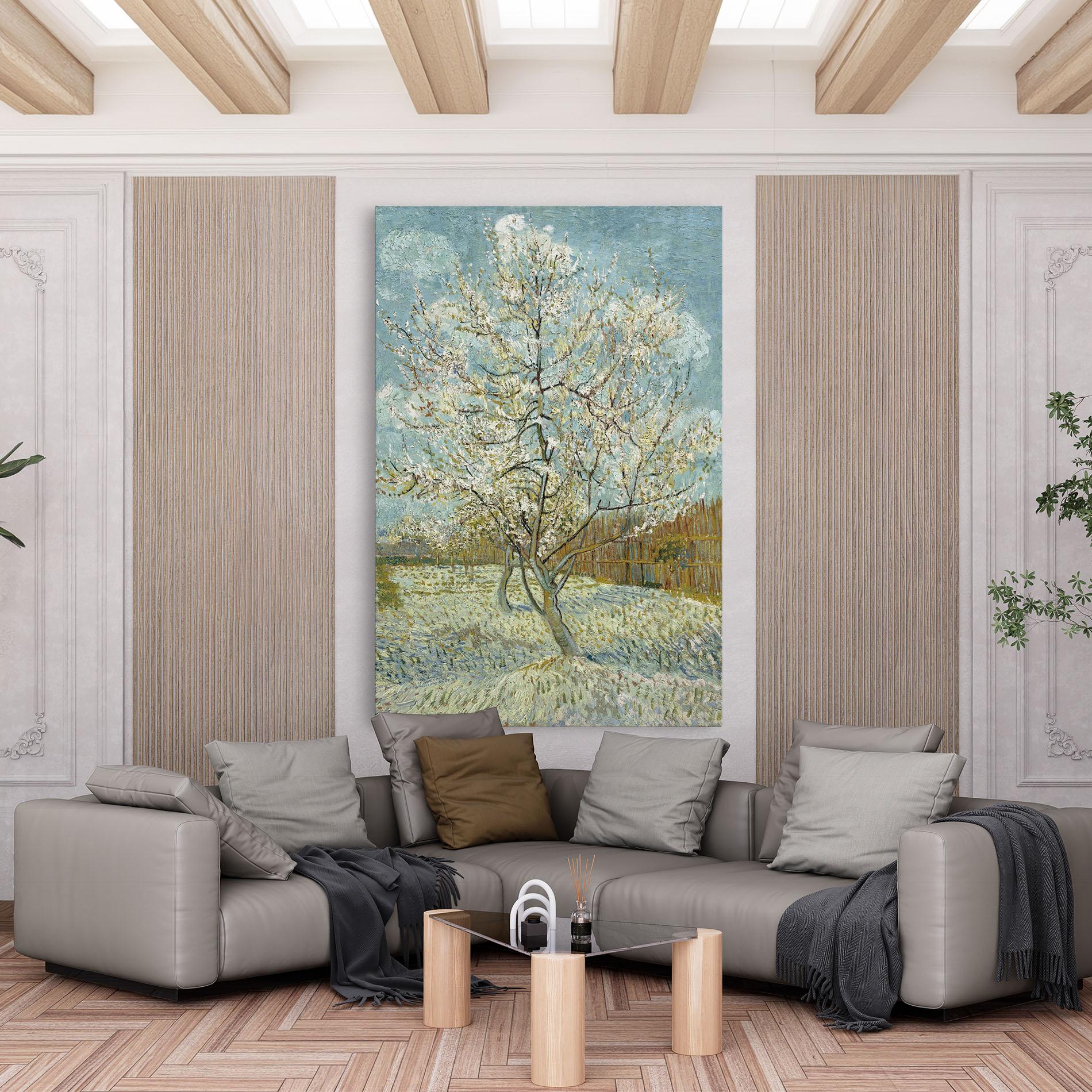 Tablou Canvas De Roze Perzikboom mockup 6