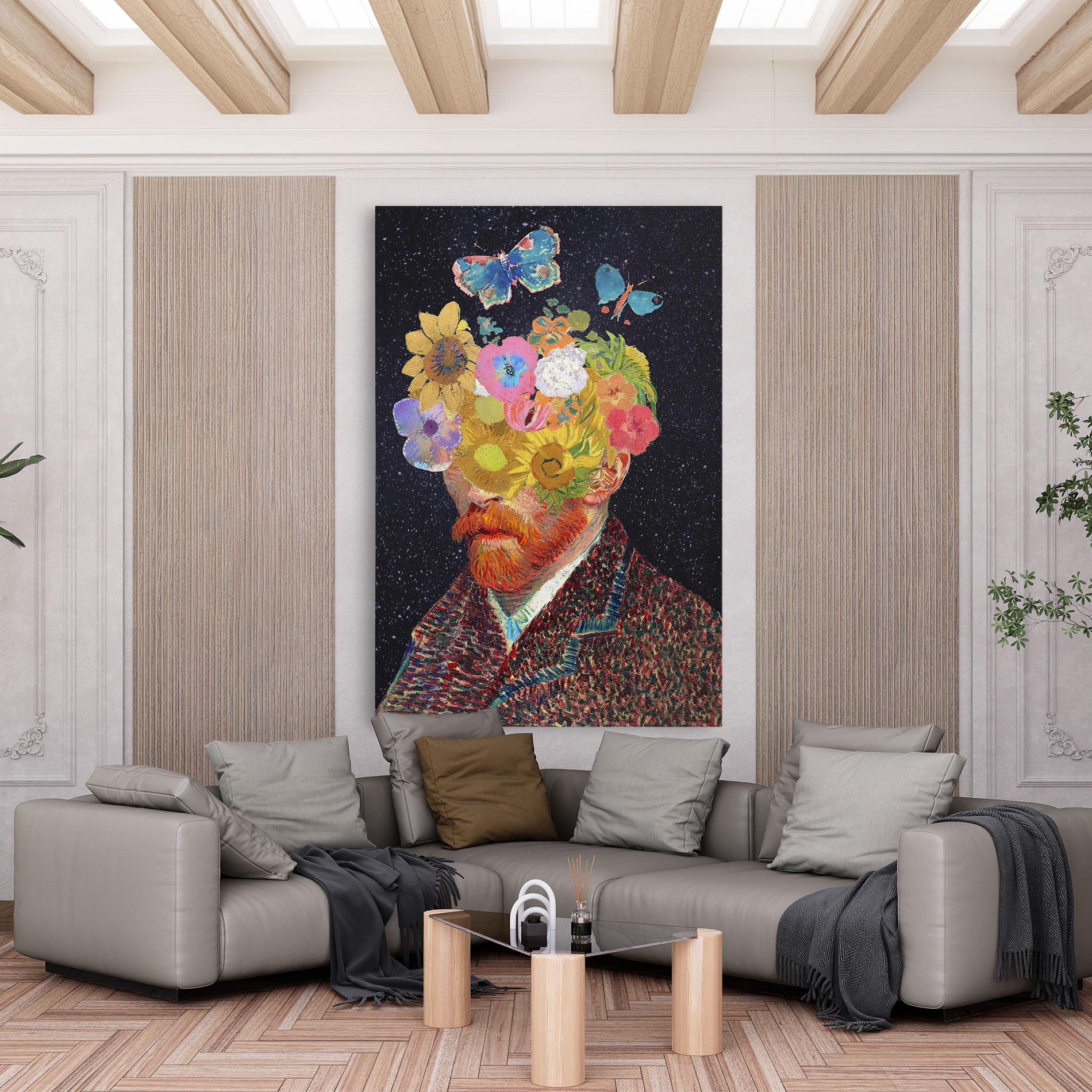 Tablou Canvas Flower Self Portrait mockup 6