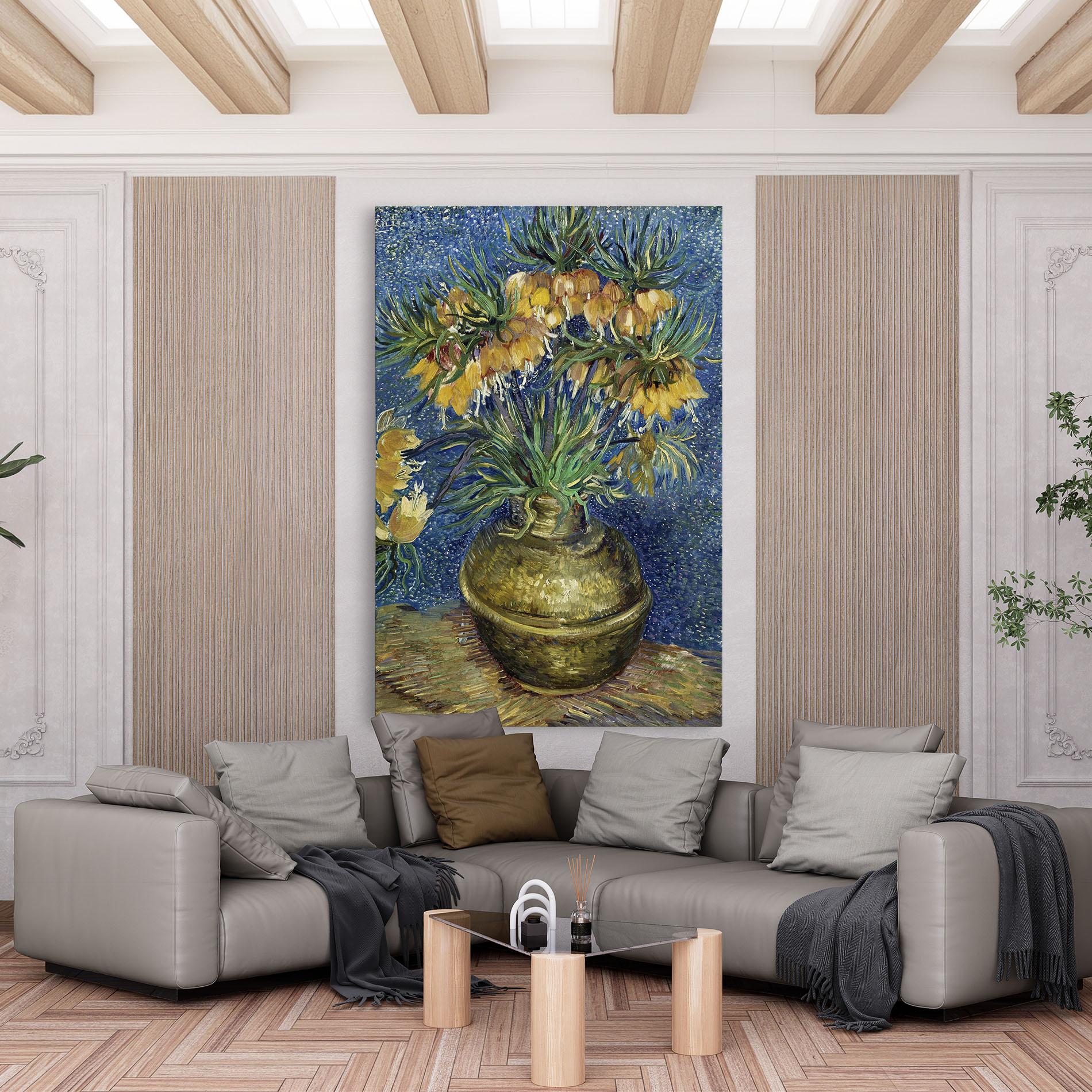 Tablou Canvas Imperial Fritillaries Art mockup 6