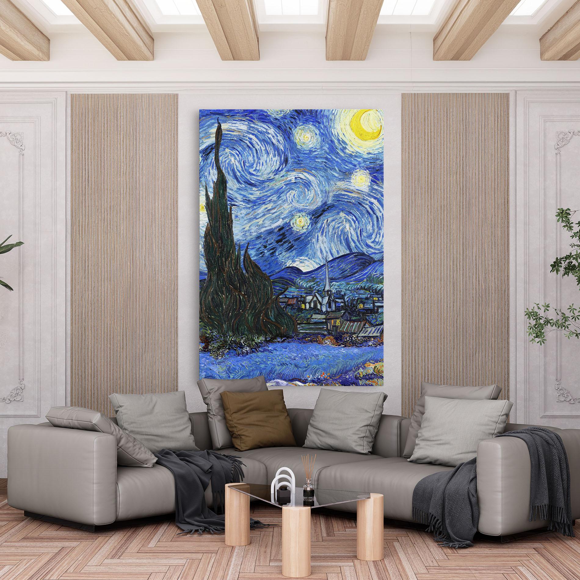 Tablou Canvas Starry Night Art mockup 6