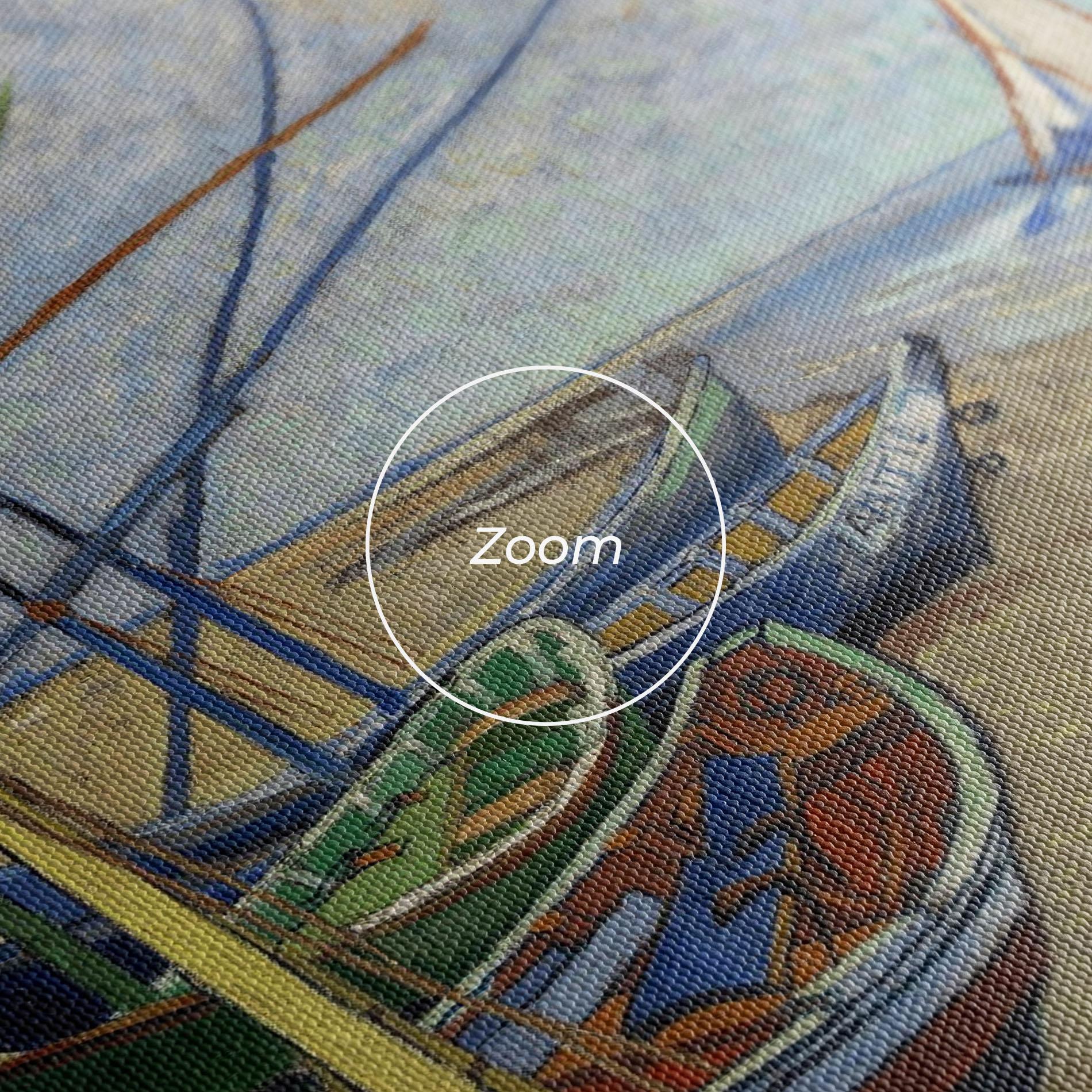 Tablou Canvas Boats Beach mockup 3