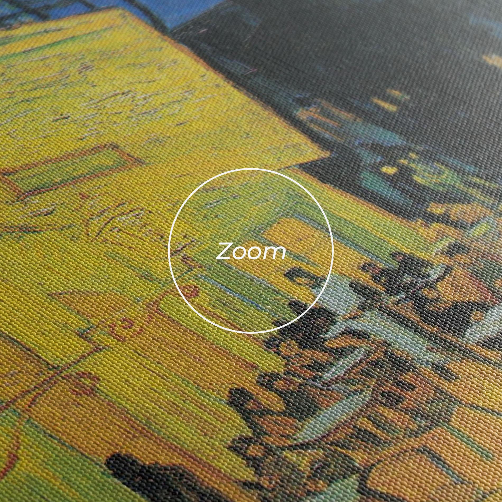 Tablou Canvas Cafe Terrace At Night mockup 3