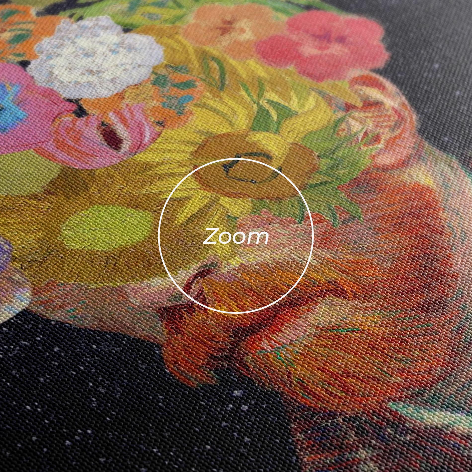 Tablou Canvas Flower Self Portrait mockup 3