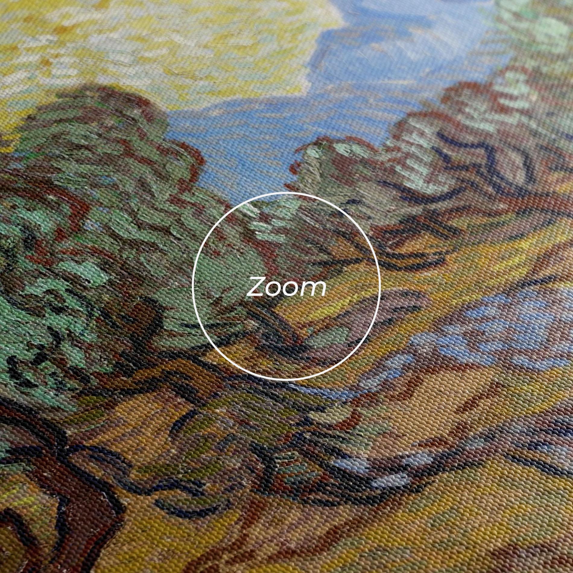 Tablou Canvas Gogh Olive Trees mockup 3