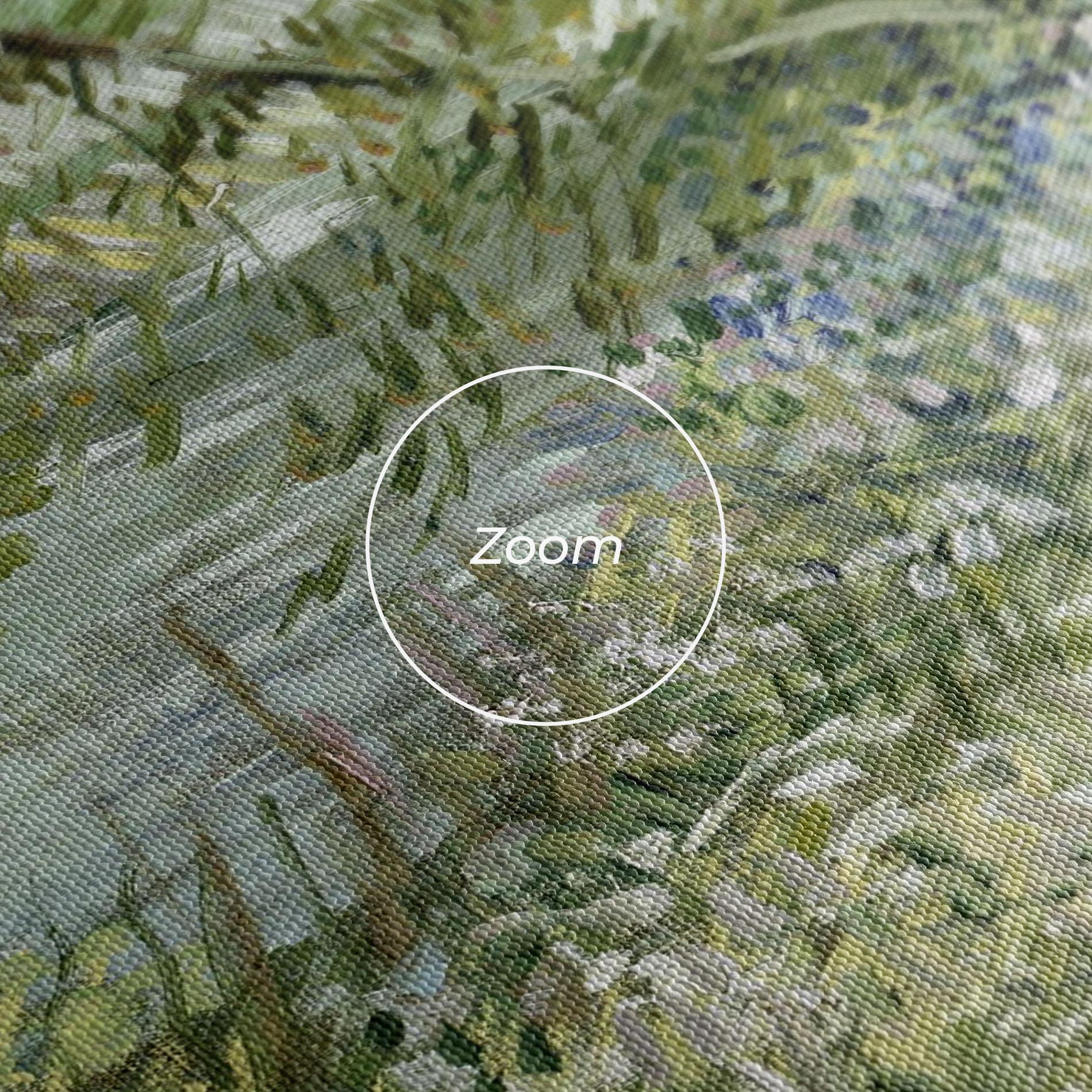 Tablou Canvas River Bank Springtime mockup 3