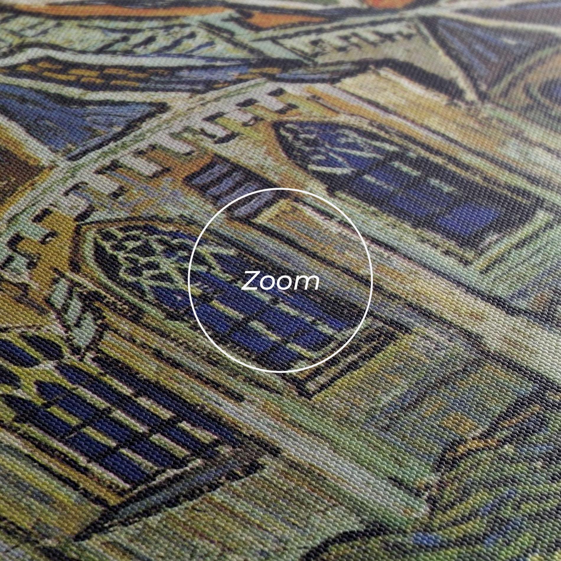 Tablou Canvas The Church At Auvers mockup 3