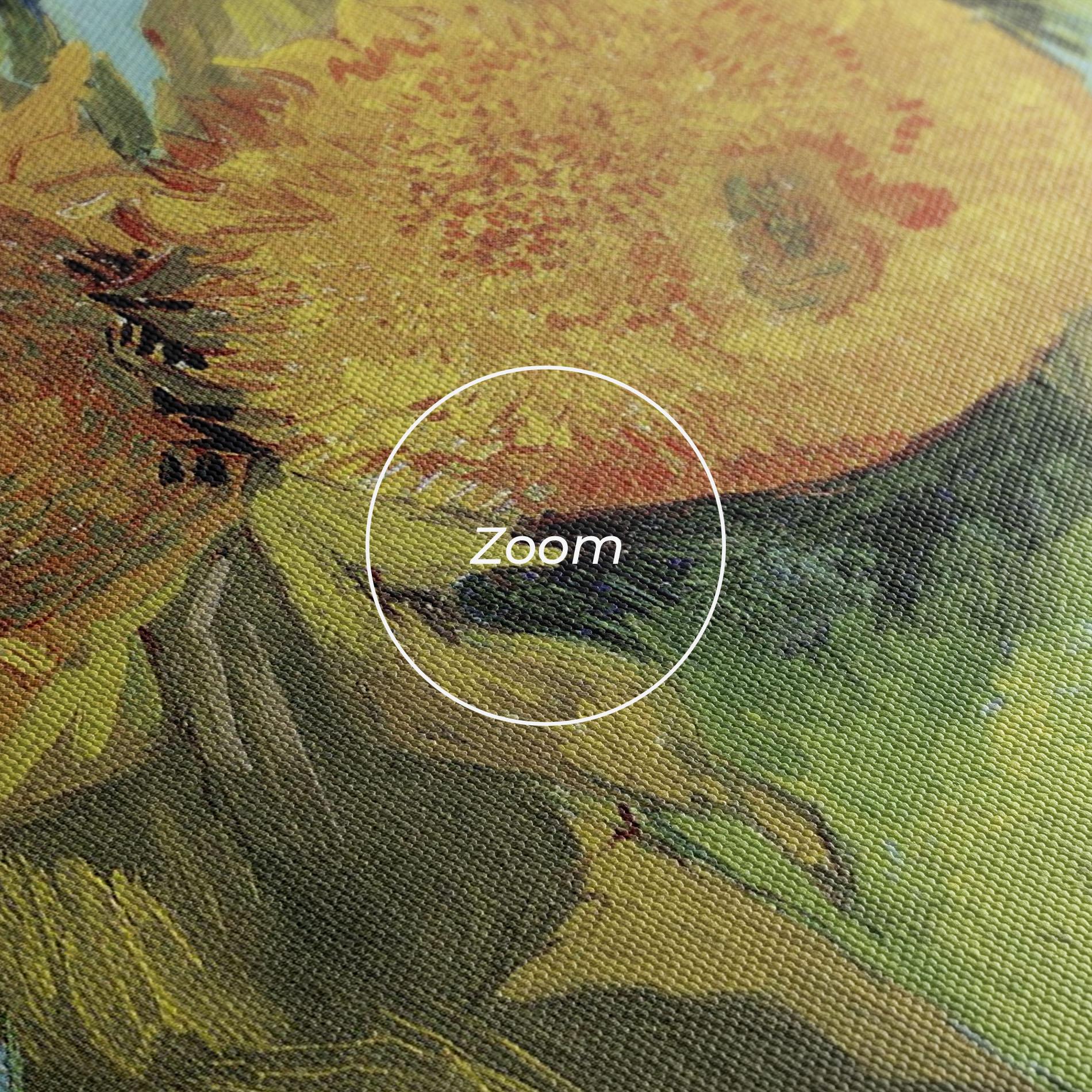 Tablou Canvas Three Sunflowers mockup 3