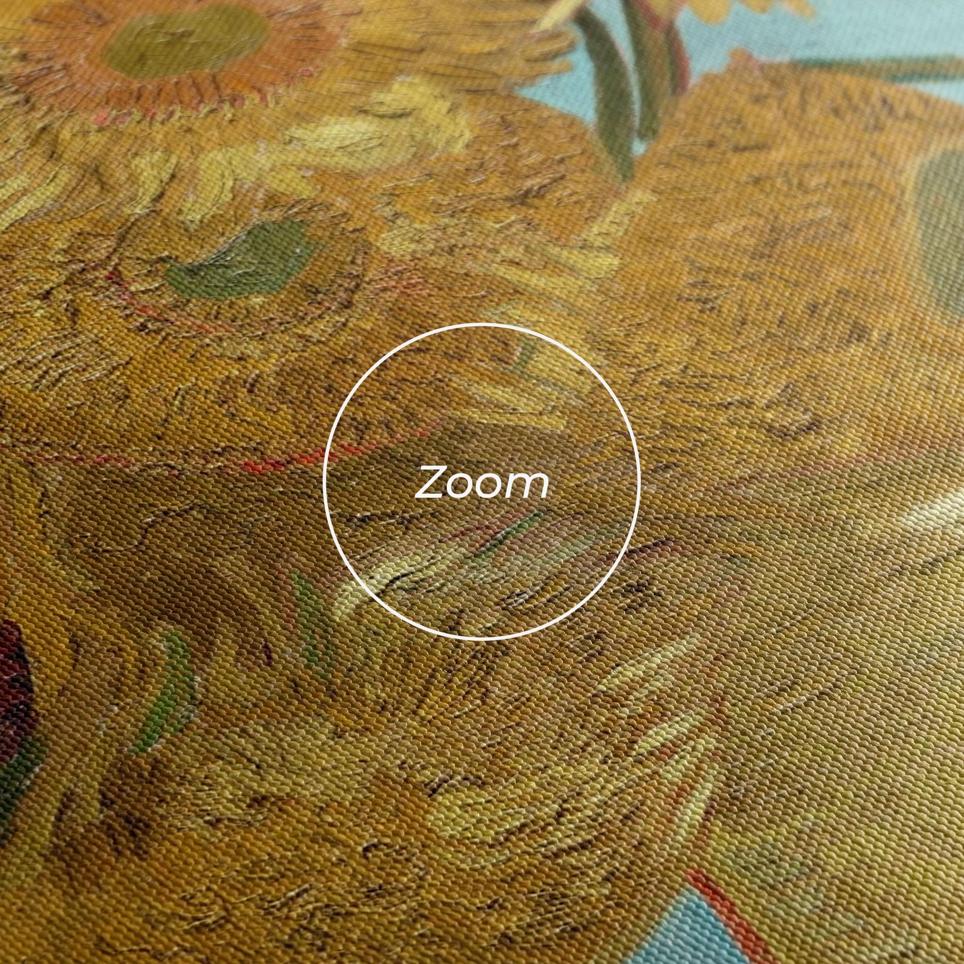 Tablou Canvas Twelve Sunflowers mockup 3