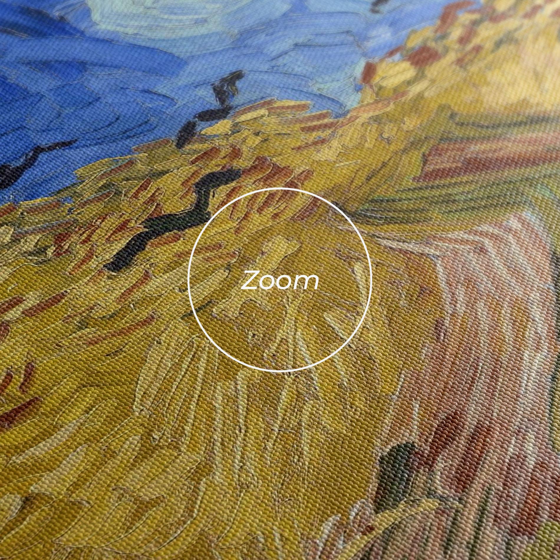 Tablou Canvas Wheatfield Crows mockup 3