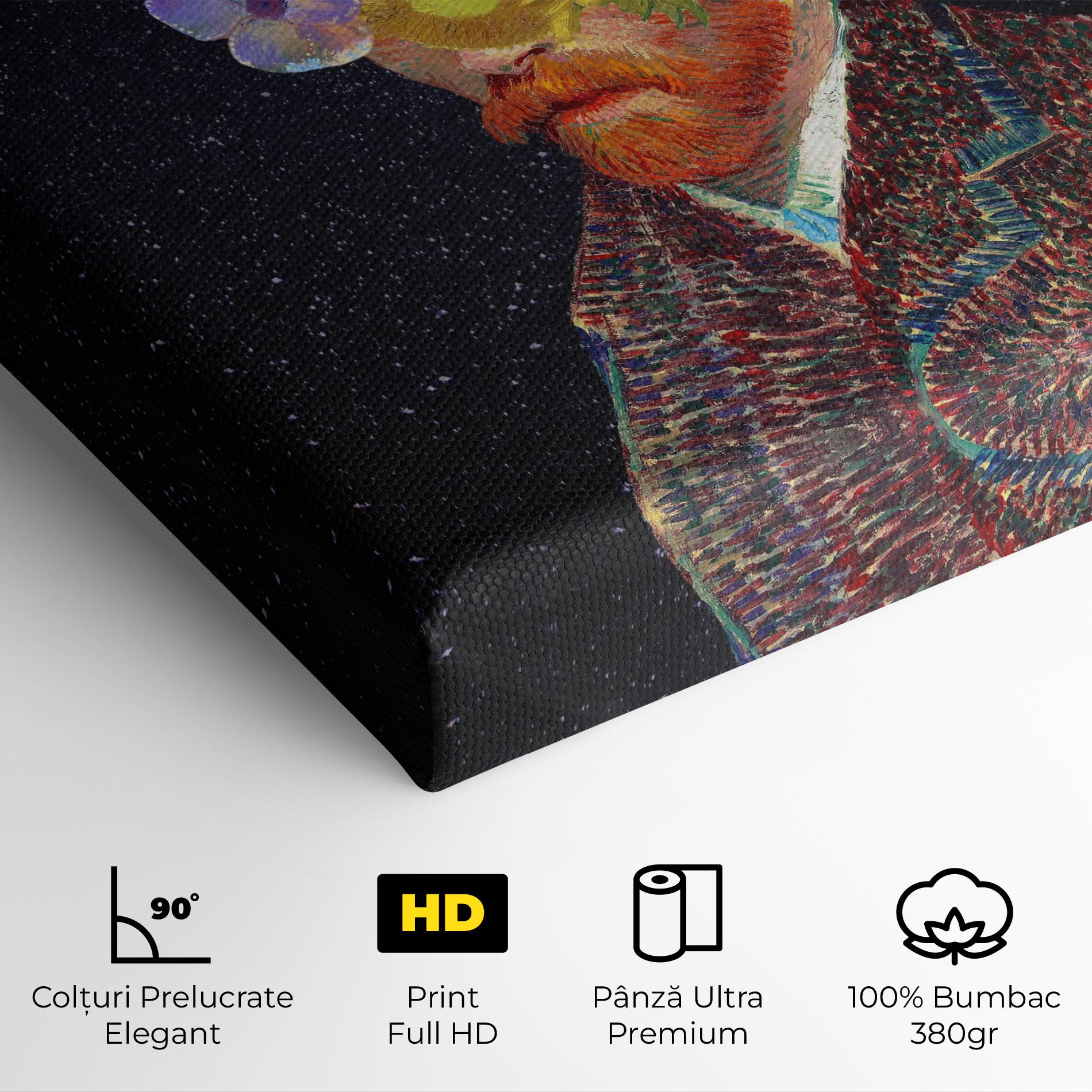 Tablou Canvas Flower Self Portrait mockup 4