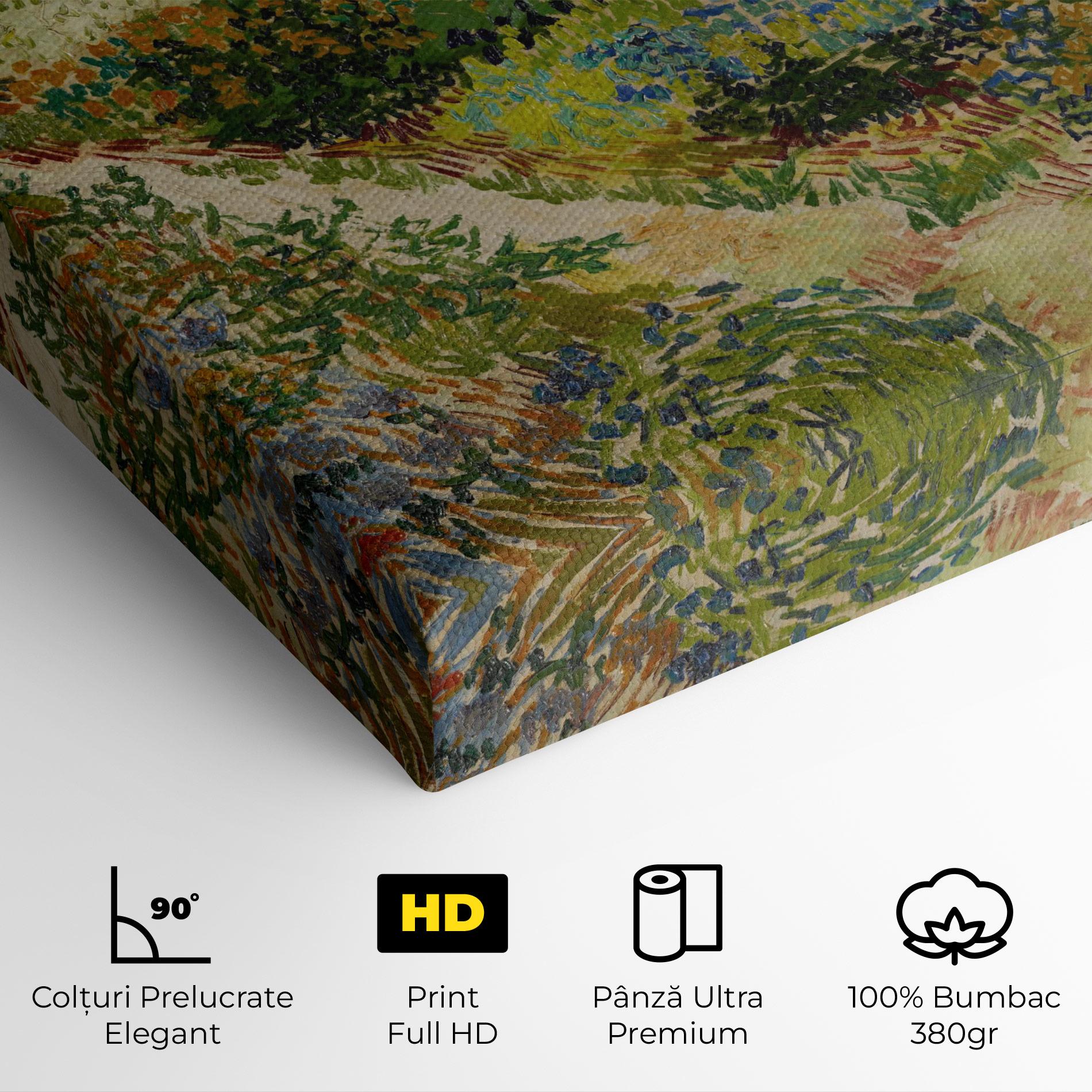 Tablou Canvas Garden At Arles mockup 4