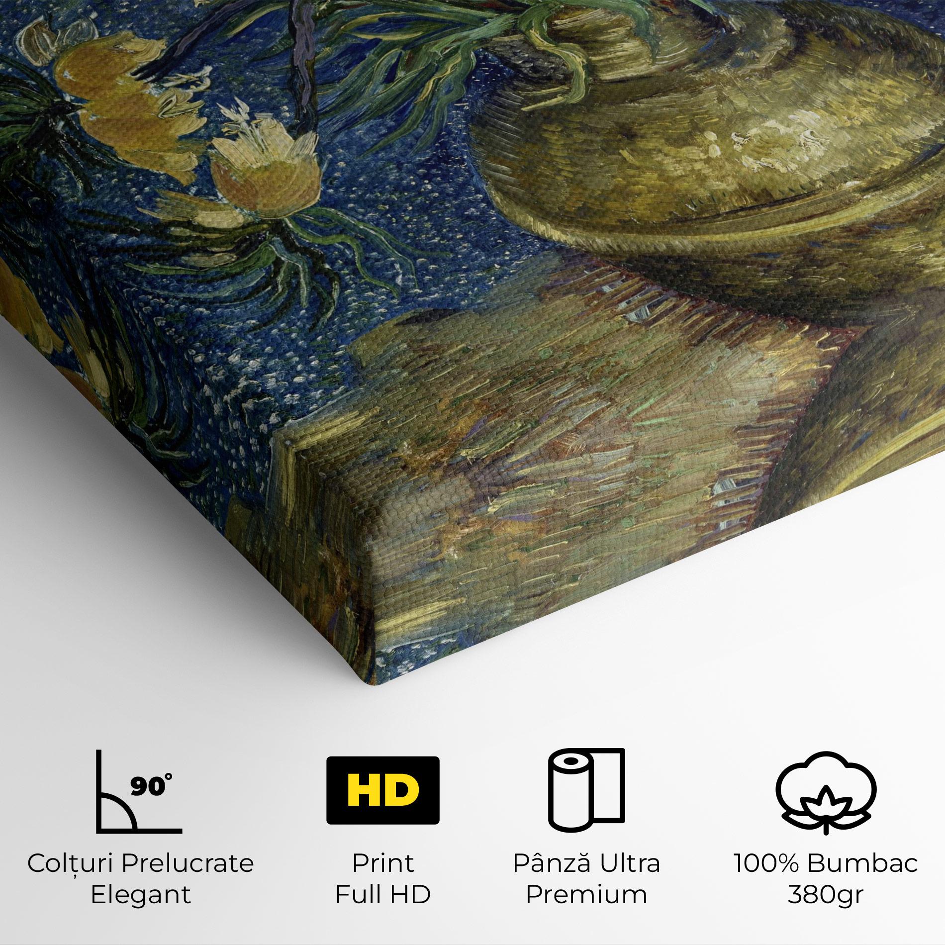 Tablou Canvas Imperial Fritillaries Art mockup 4