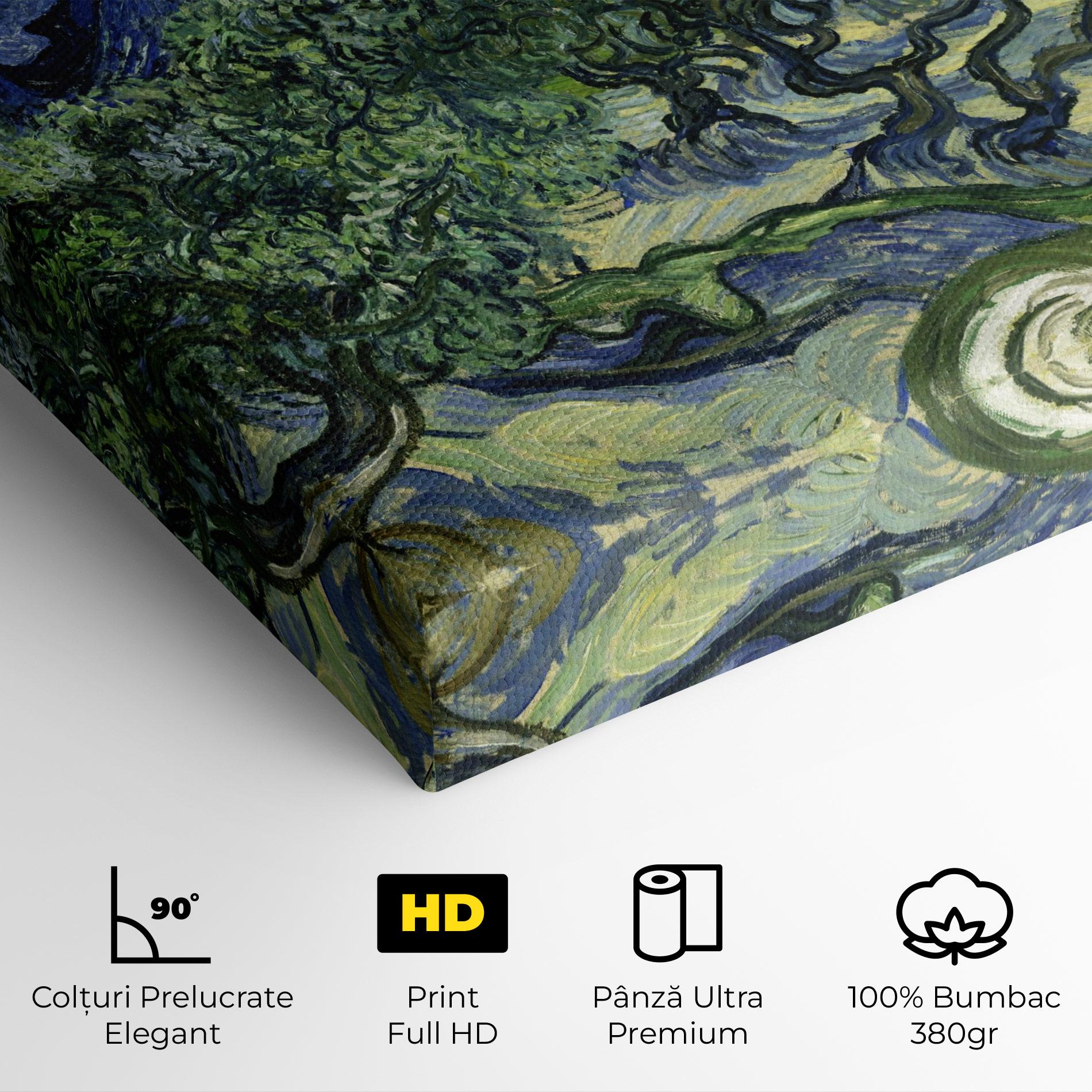 Tablou Canvas Olive Trees Alpilles mockup 4