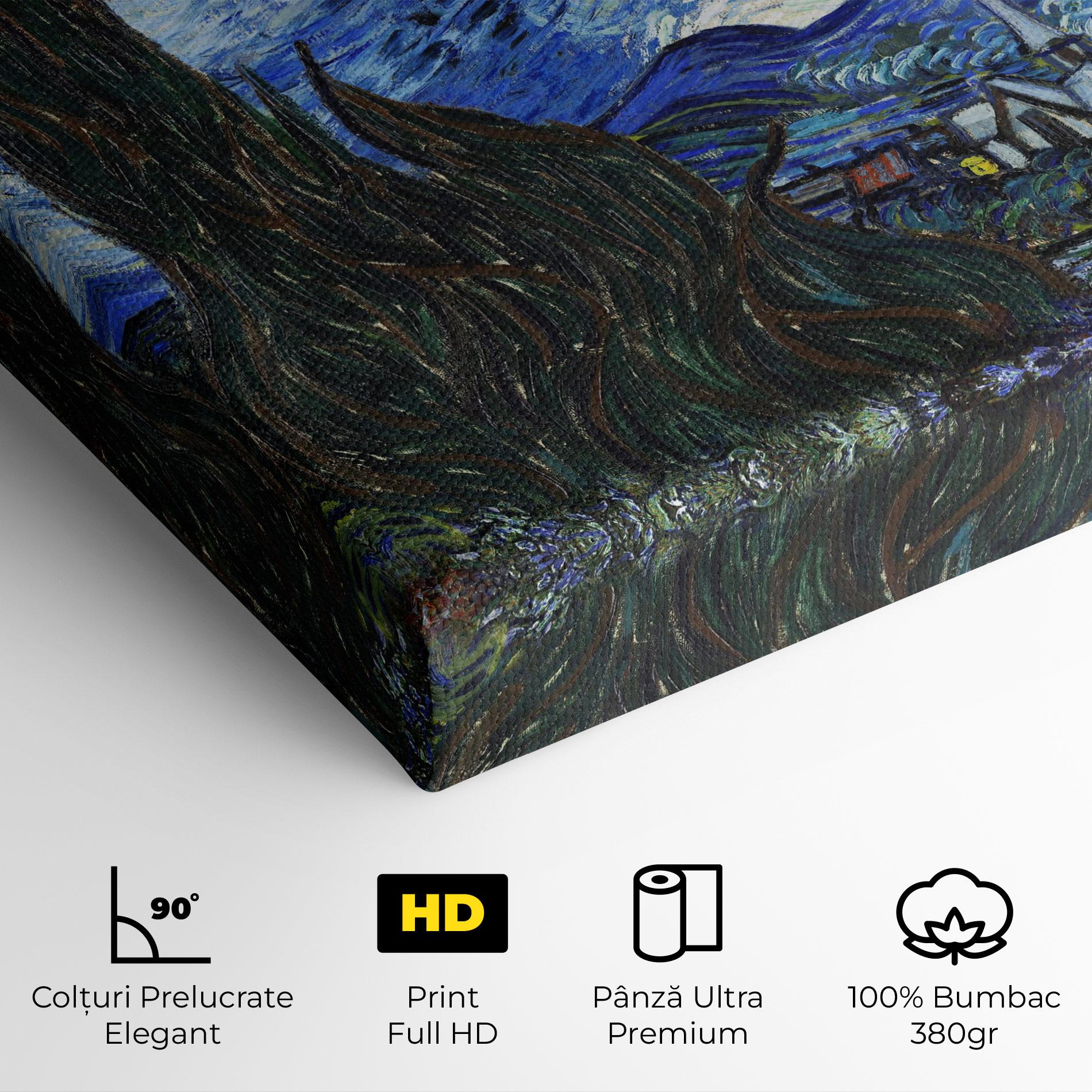 Tablou Canvas Starry Night Art mockup 4