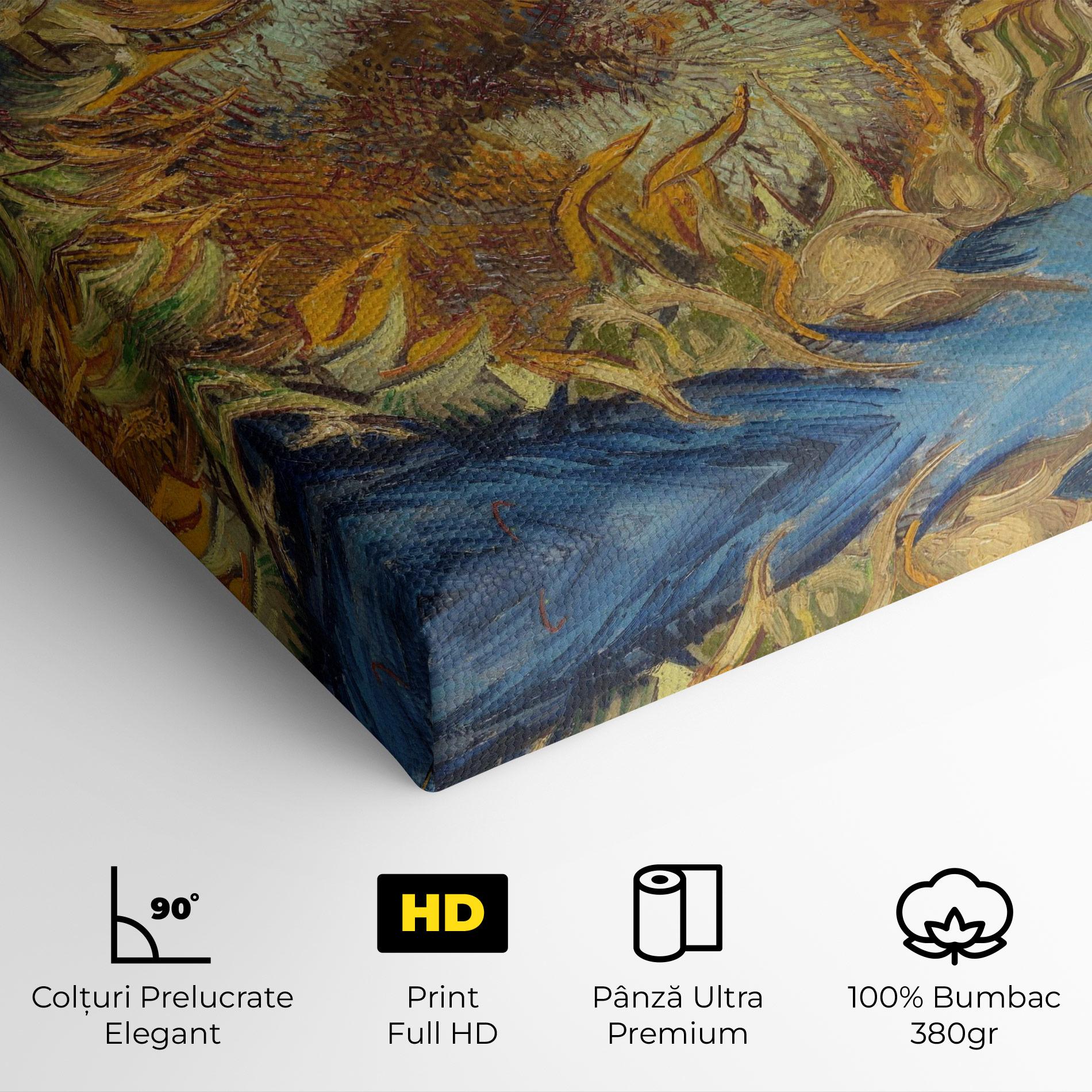 Tablou Canvas Sunflowers Van Gogh mockup 4