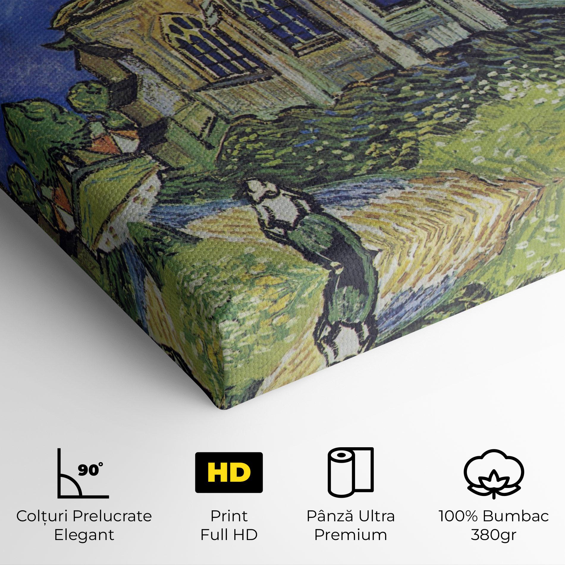 Tablou Canvas The Church At Auvers mockup 4