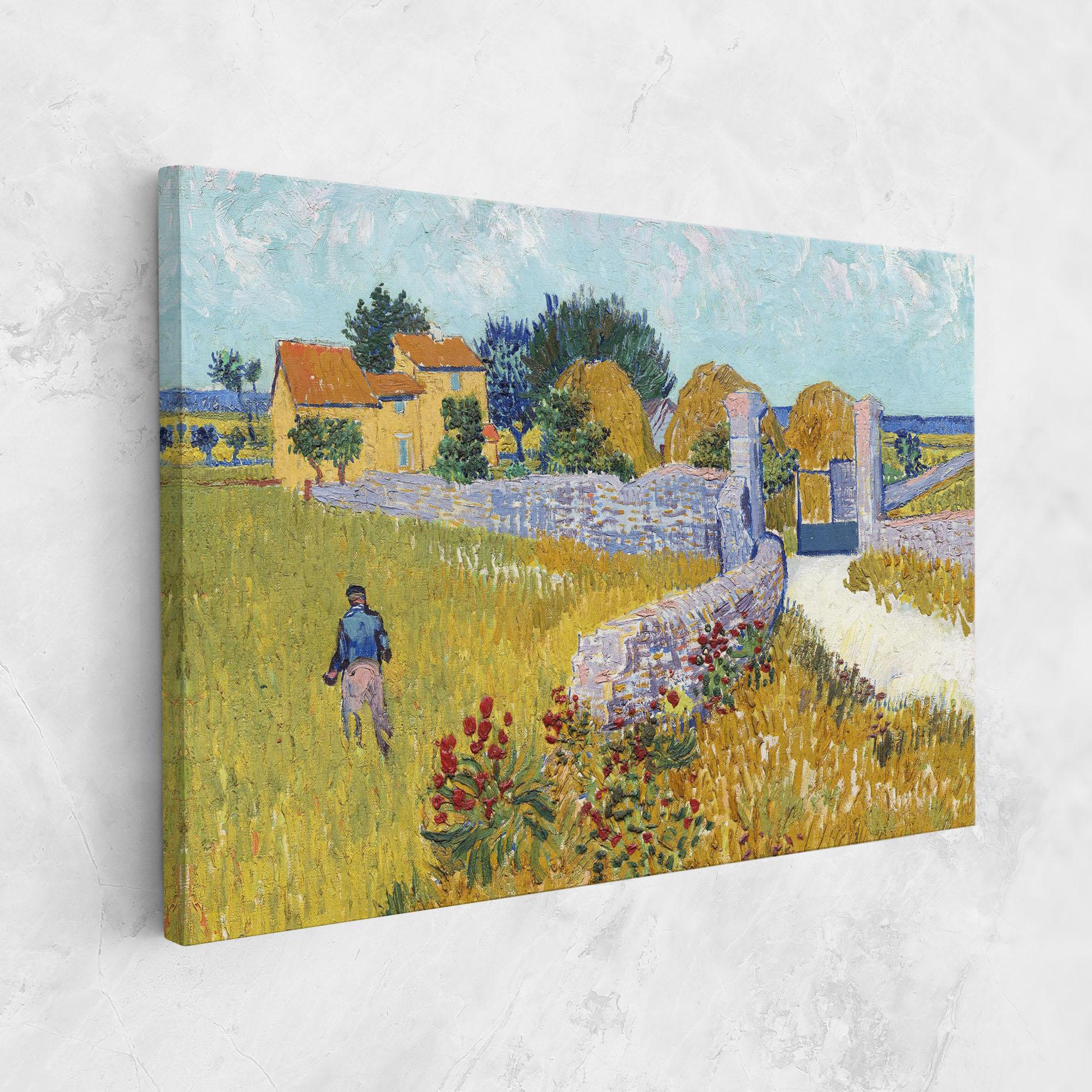 Tablou Canvas Farmhouse In Provence mockup 1