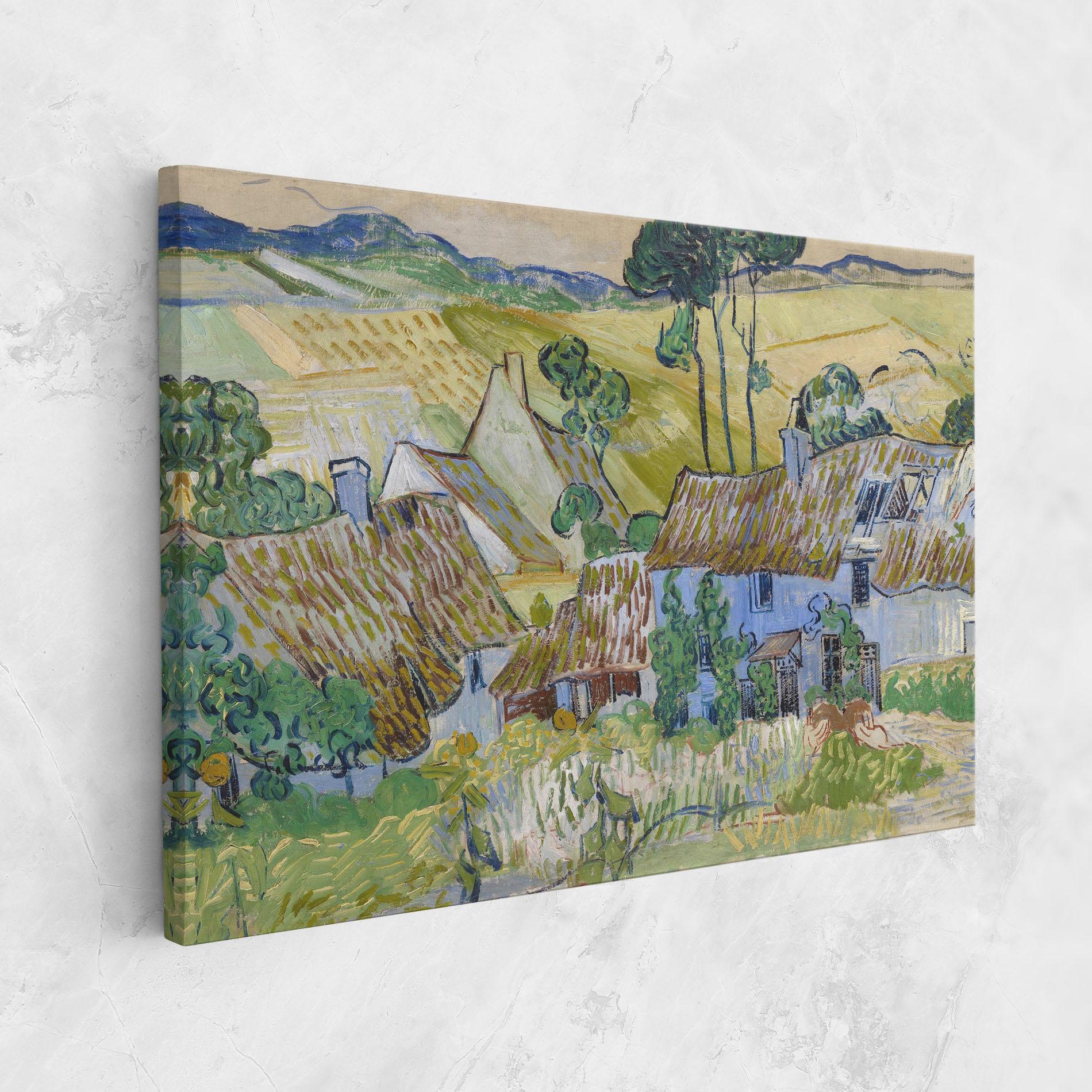 Tablou Canvas Farms Near Auvers mockup 1