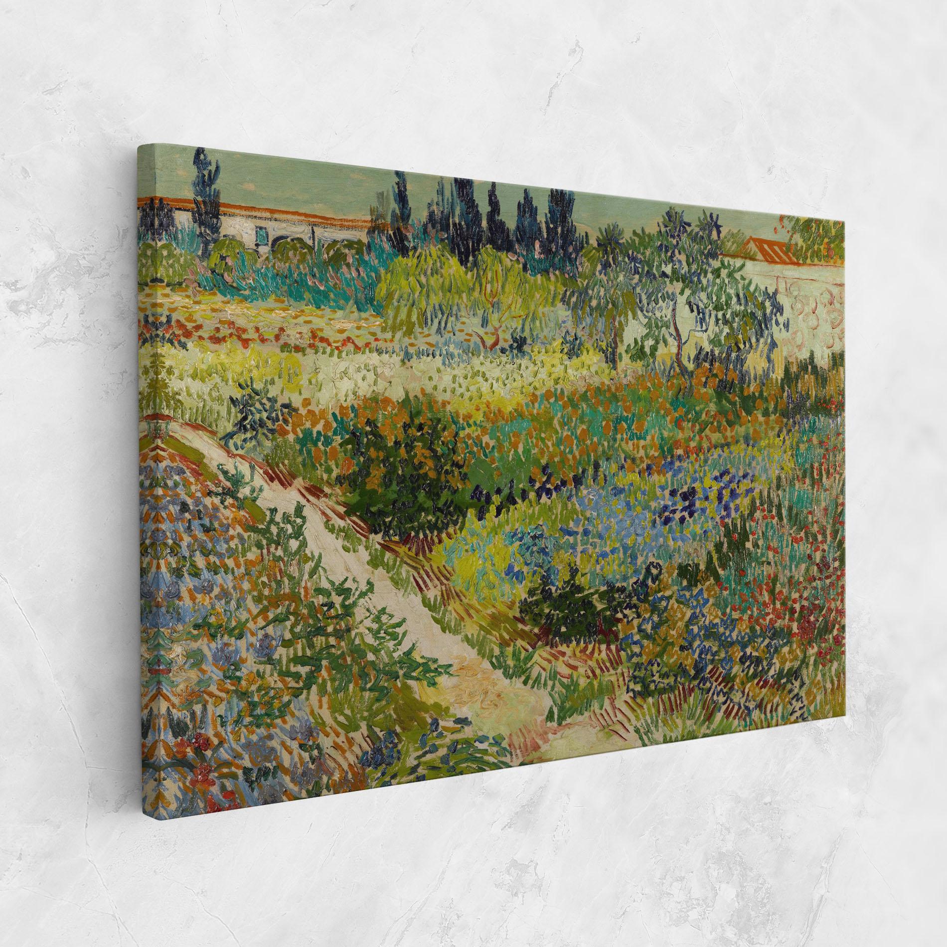 Tablou Canvas Garden At Arles mockup 1