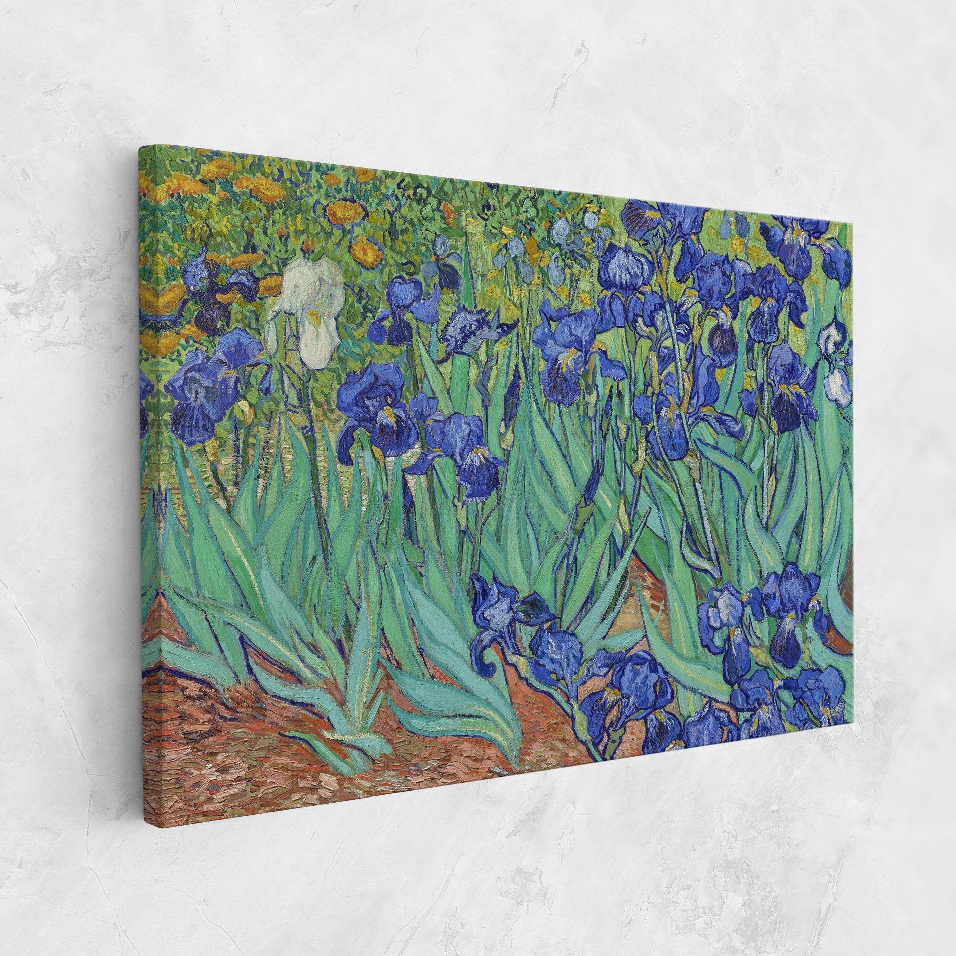 Tablou Canvas Irises Van Gogh mockup 1