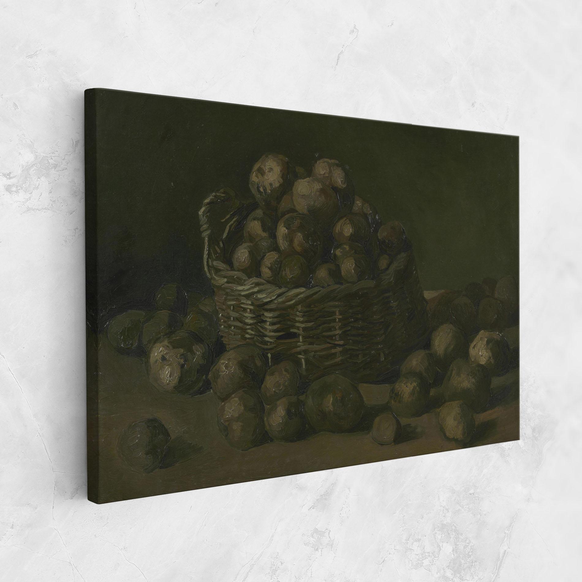Tablou Canvas Mand Met Aardappels mockup 1