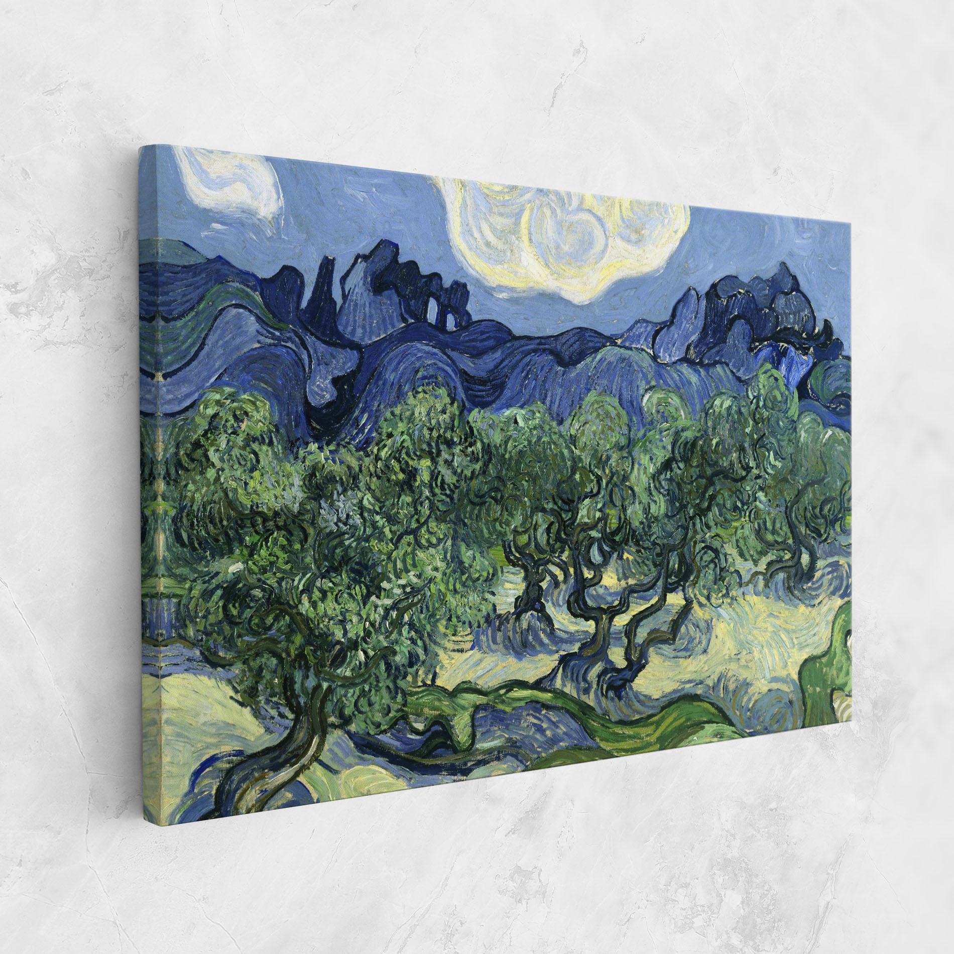 Tablou Canvas Olive Trees Alpilles mockup 1