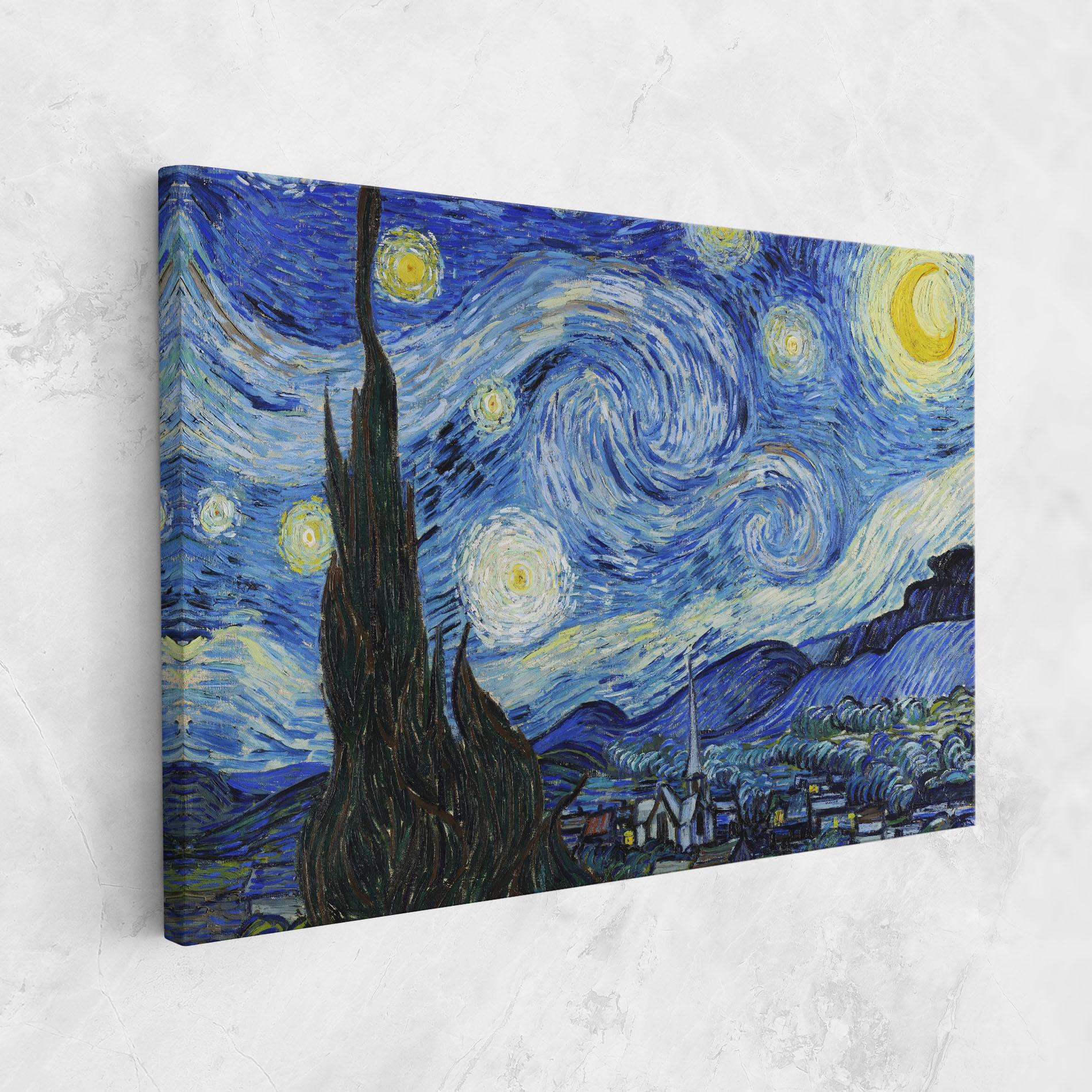 Tablou Canvas The Starry Night mockup 1