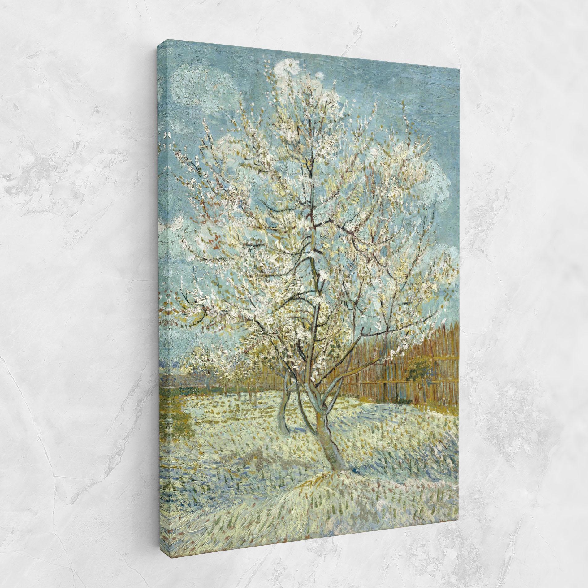 Tablou Canvas De Roze Perzikboom mockup 1