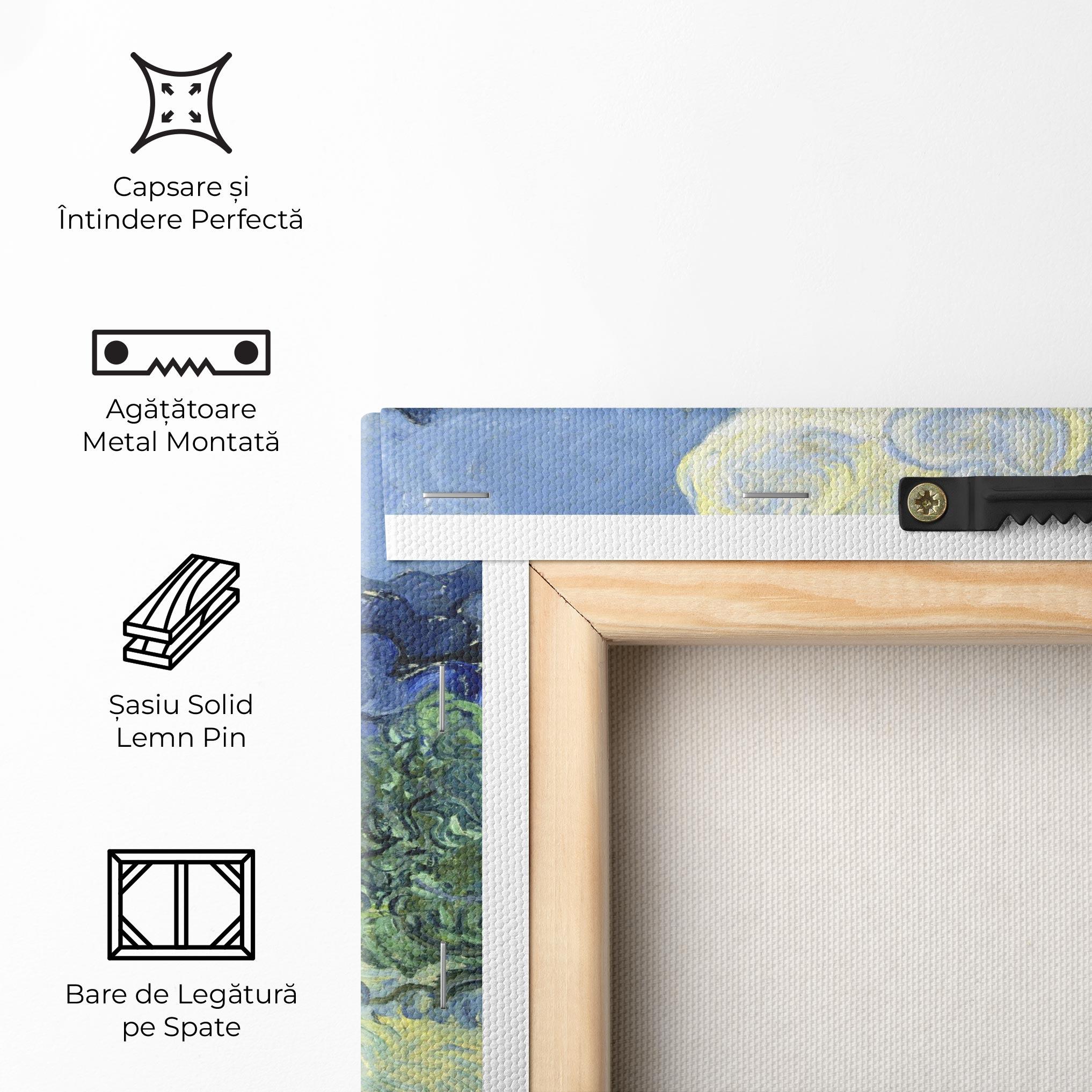 Tablou Canvas Olive Trees Alpilles mockup 5