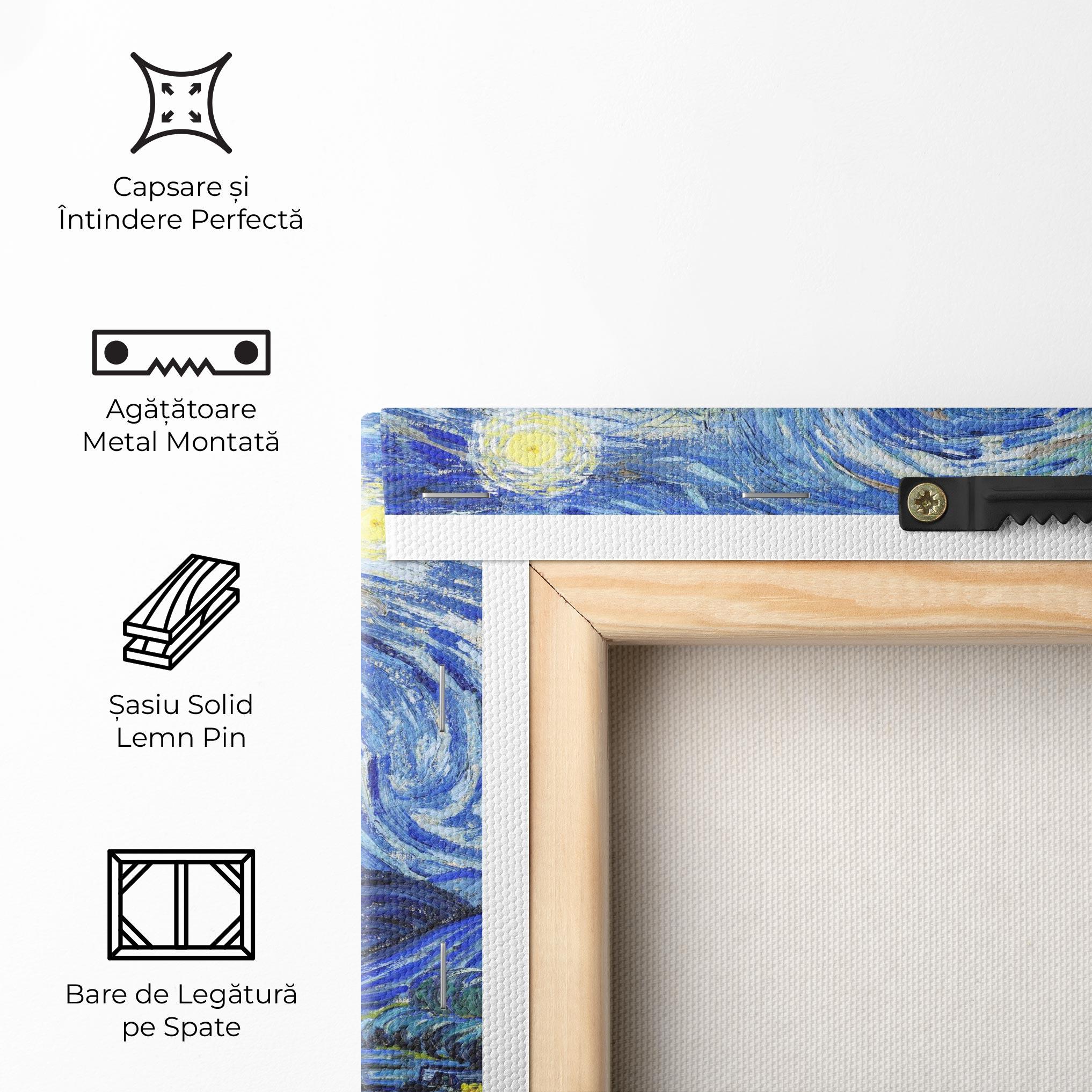 Tablou Canvas Starry Night Art mockup 5