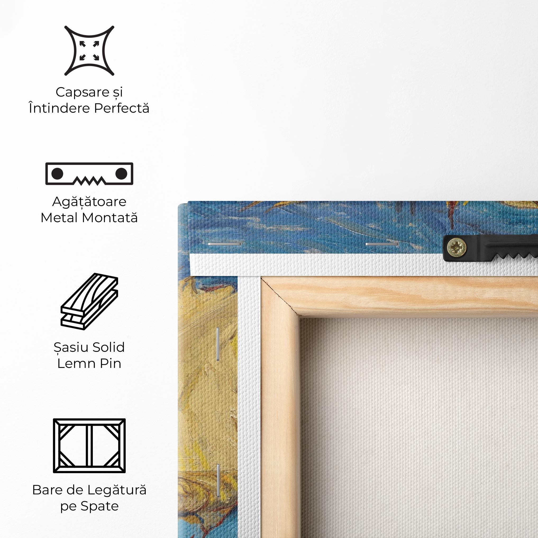 Tablou Canvas Sunflowers Van Gogh mockup 5