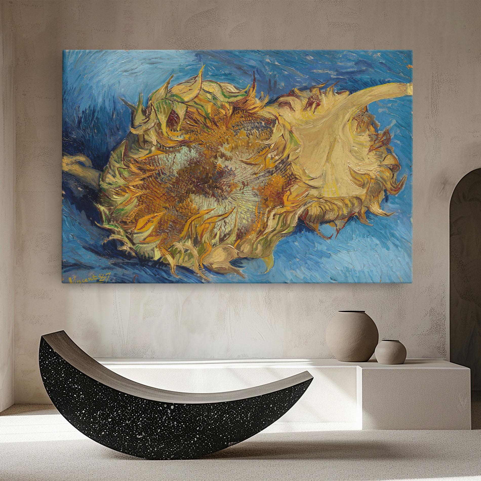 Tablou Canvas Sunflowers Van Gogh mockup 8