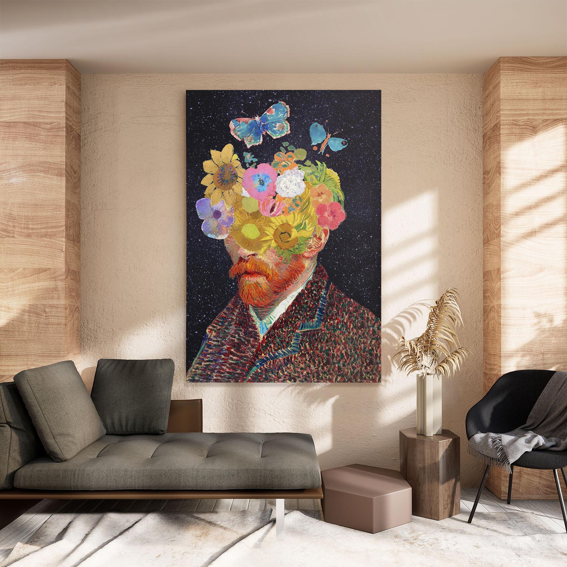 Tablou Canvas Flower Self Portrait mockup 8