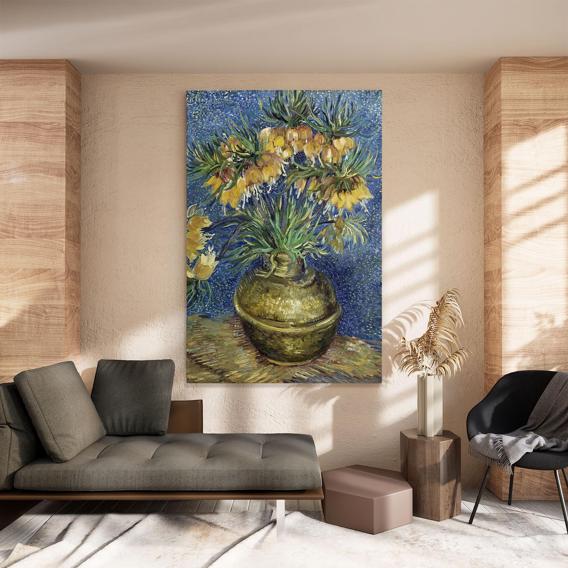 Tablou Canvas Imperial Fritillaries Art mockup 8