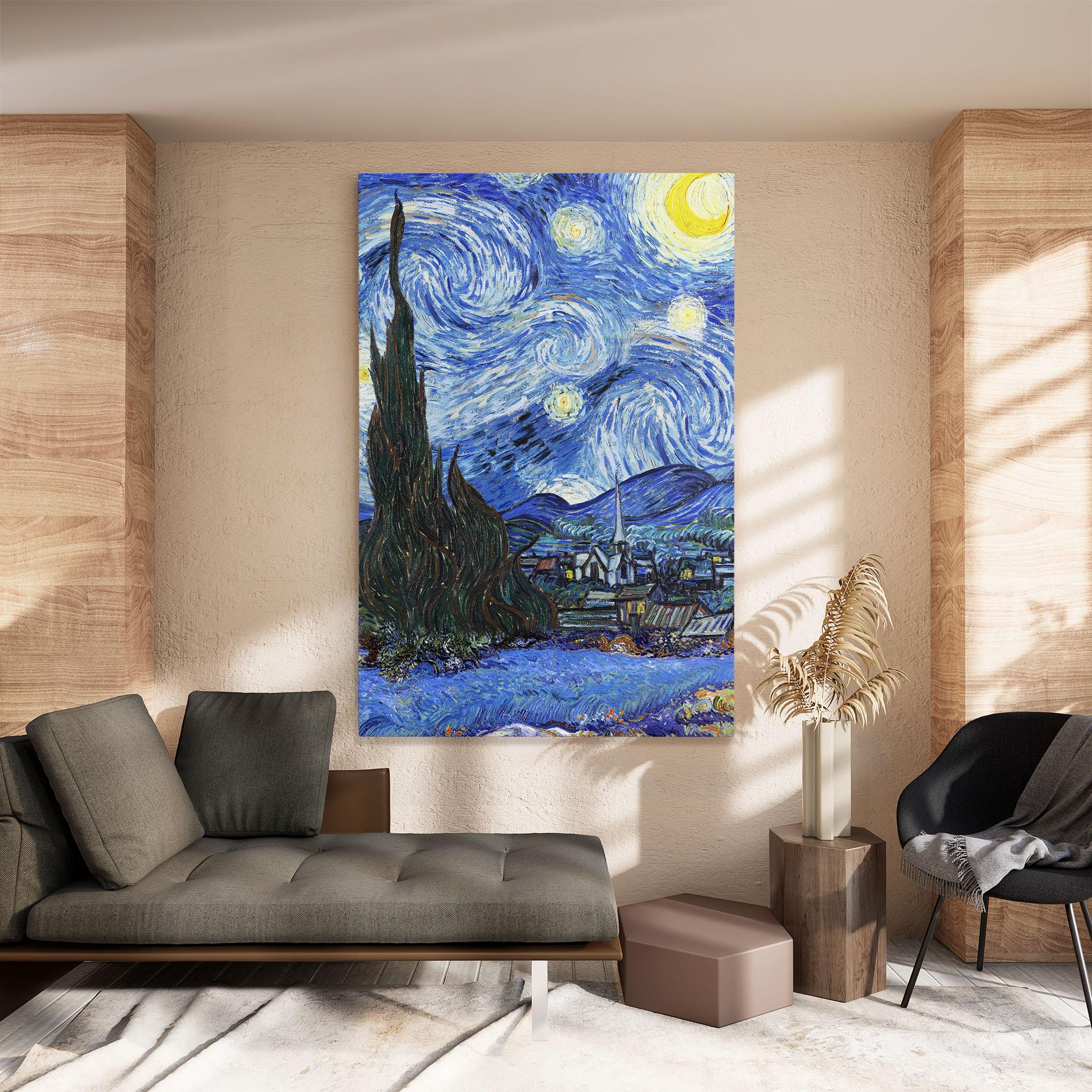 Tablou Canvas Starry Night Art mockup 8