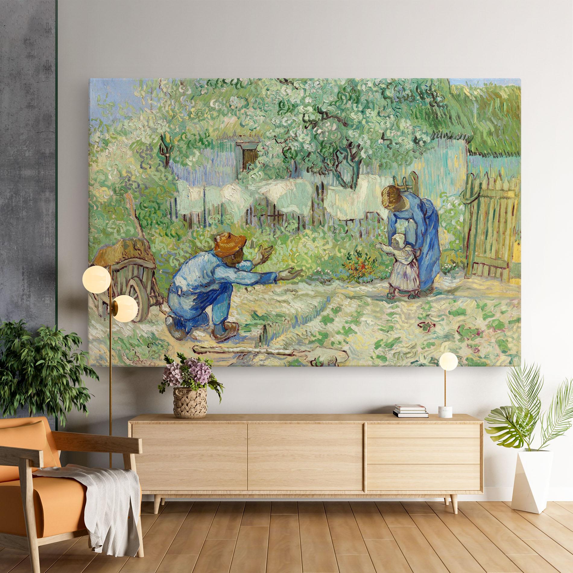 Tablou Canvas First Steps mockup 9